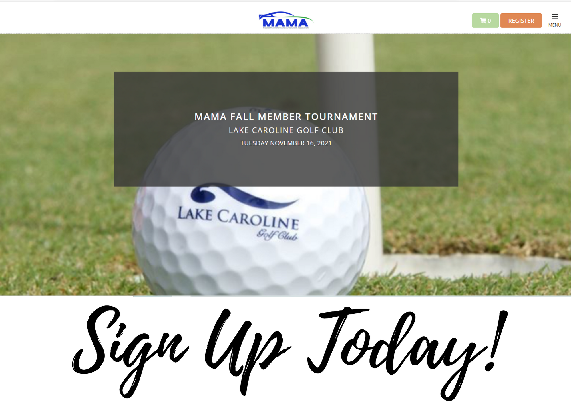 MAMA Fall Member Golf Tournament