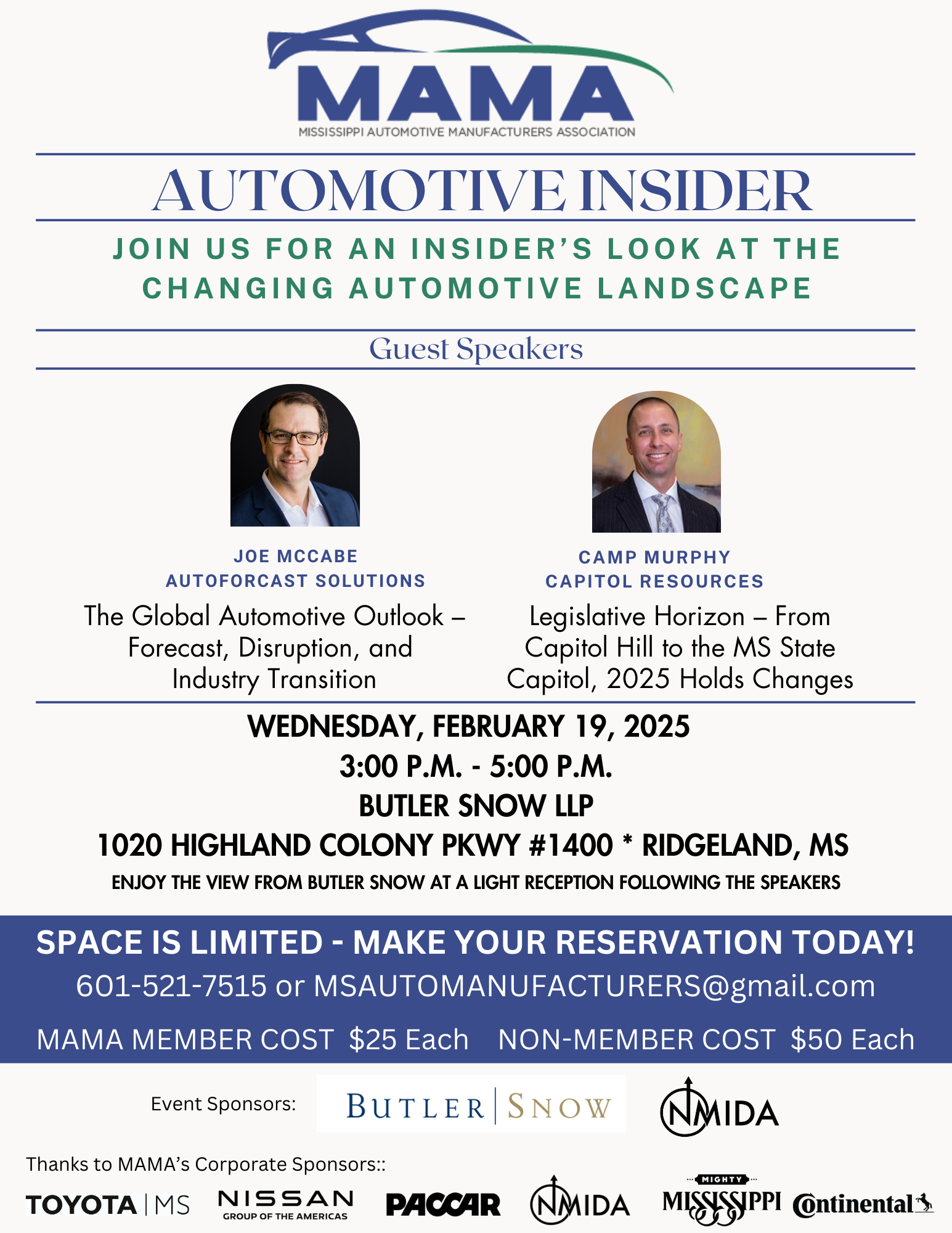 AUTOMOTIVE INSIDER Speaker Event