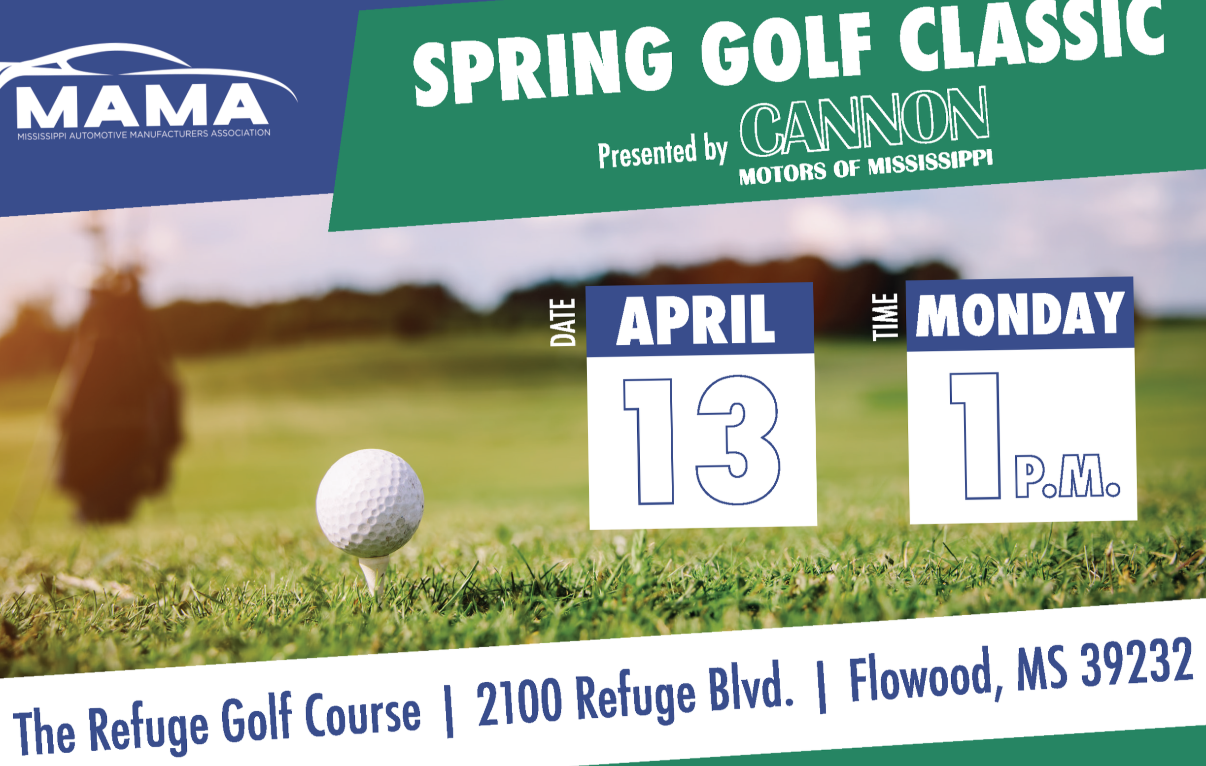 MAMA 2026 Spring Golf Tournament