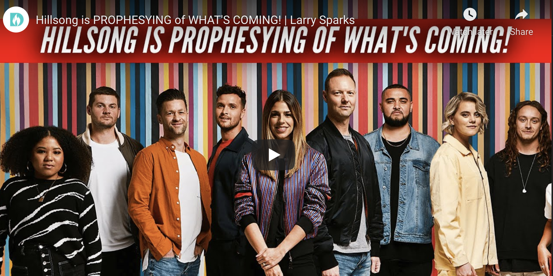 Hillsong, Haggai, and Holy Spirit Outpouring | Prophetic word from Larry Sparks