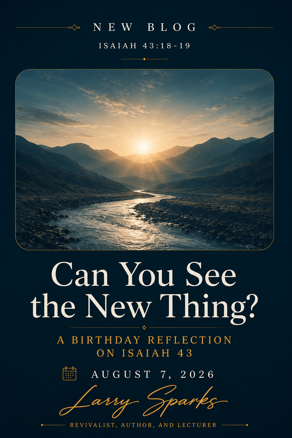 Can You See the New Thing?