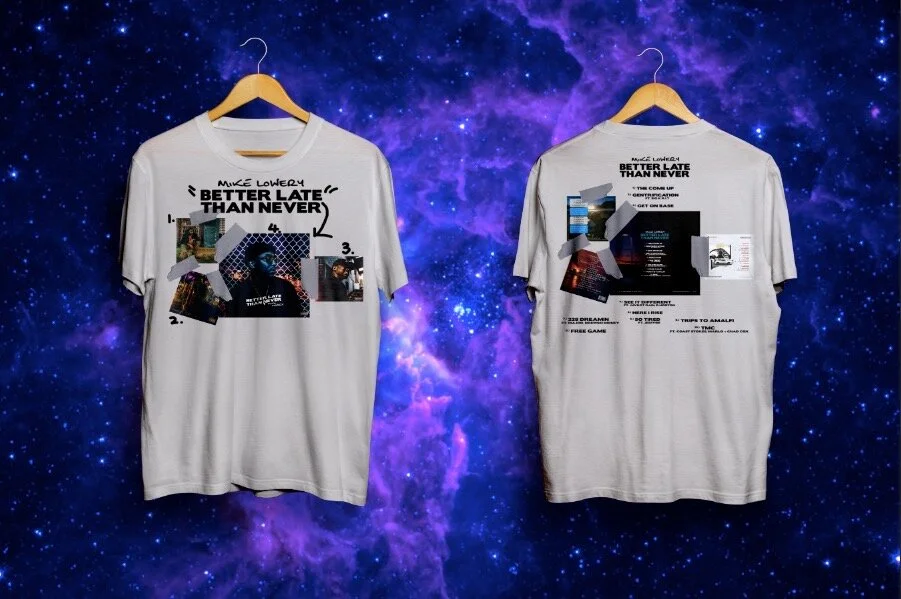 Better Late Than Never Album Tee (White)