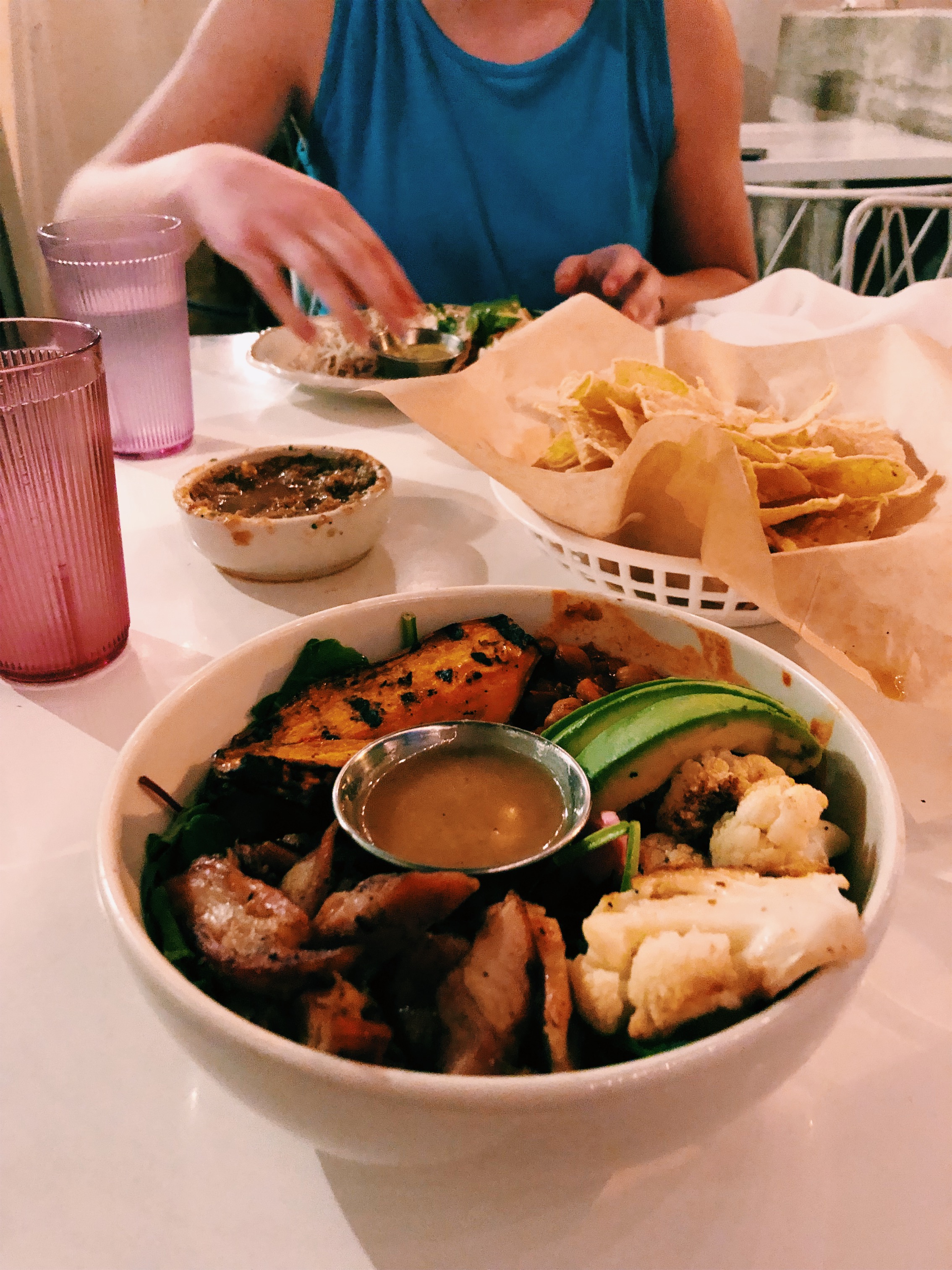 Carbs, fat, protein, fiber…gangs all here! :)
