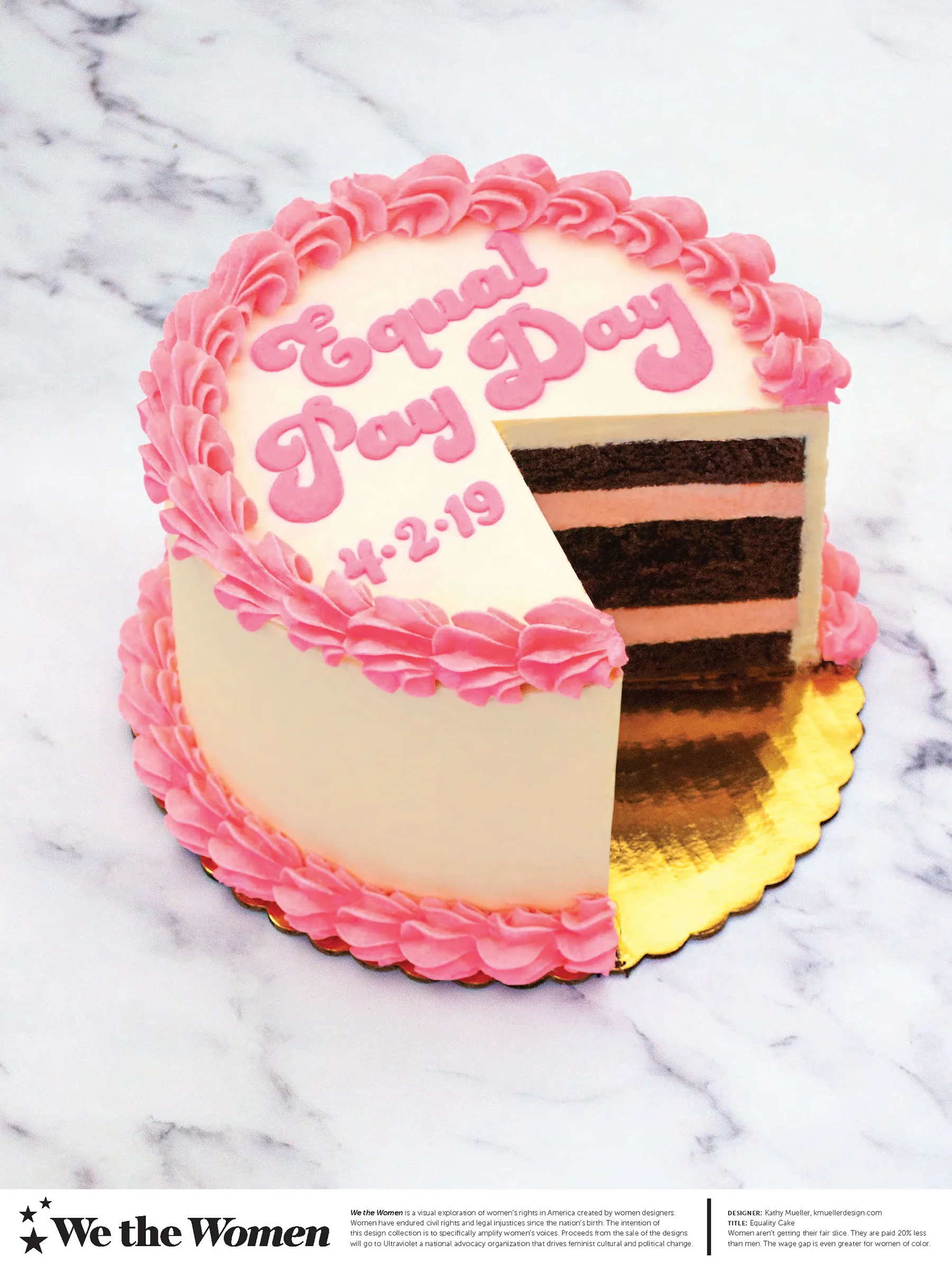 Equality Cake: Kathy Mueller — We the Women Design