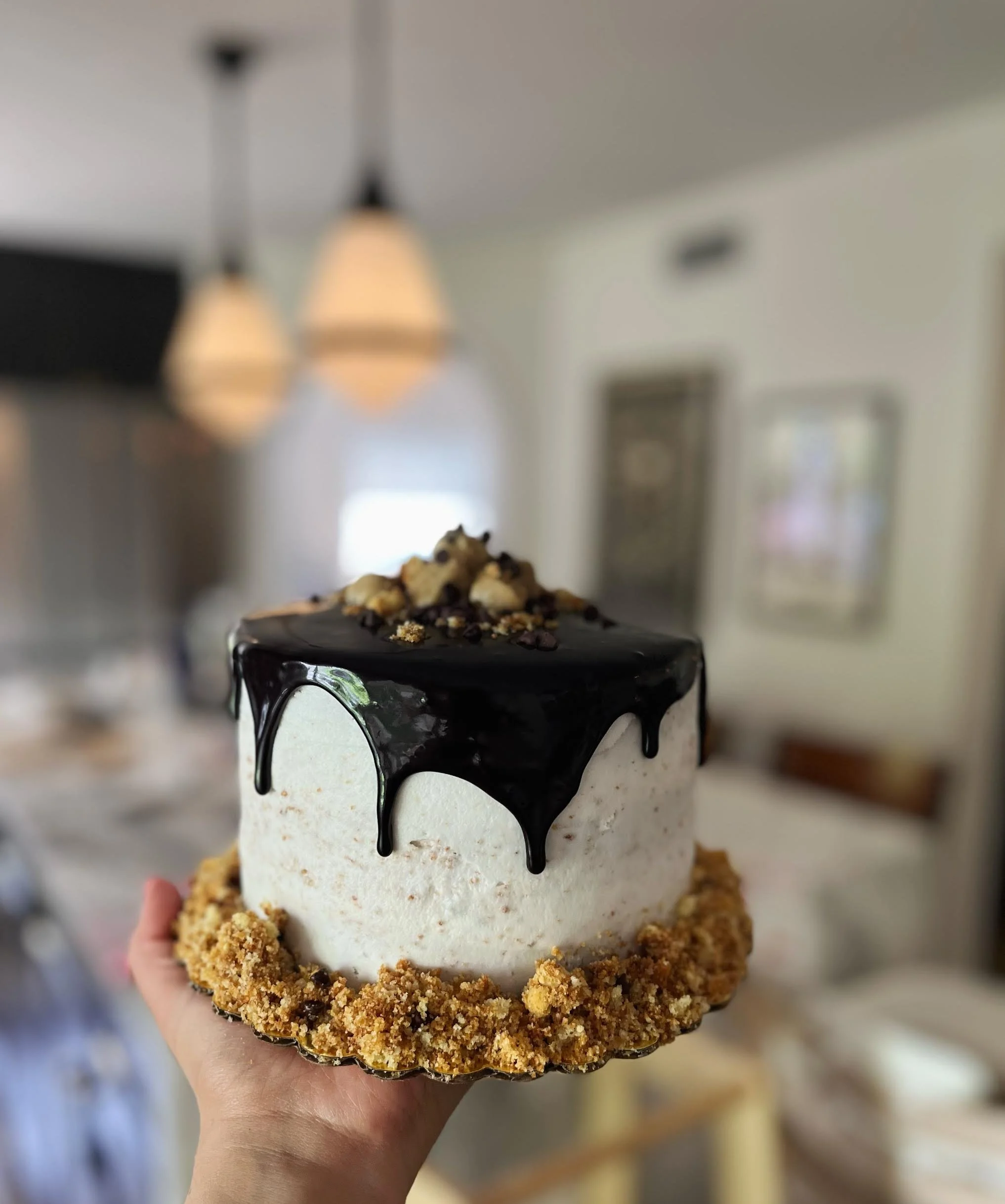 cookie dough cheesecake