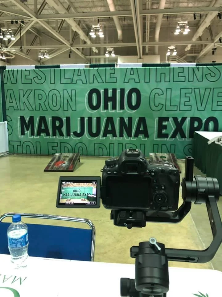 Filming the Ohio Marijuana Expo - Akron