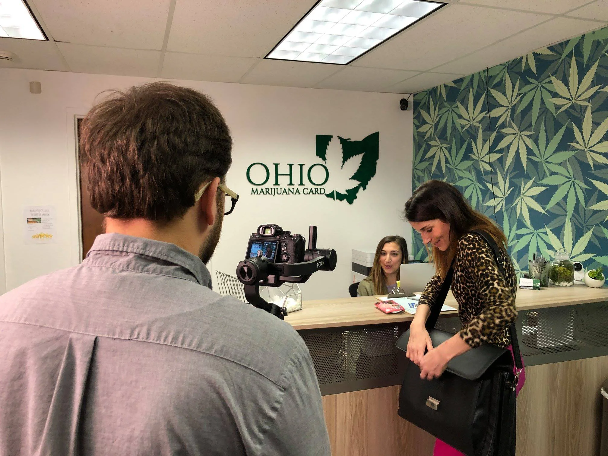 Filming with Ohio Marijuana Card