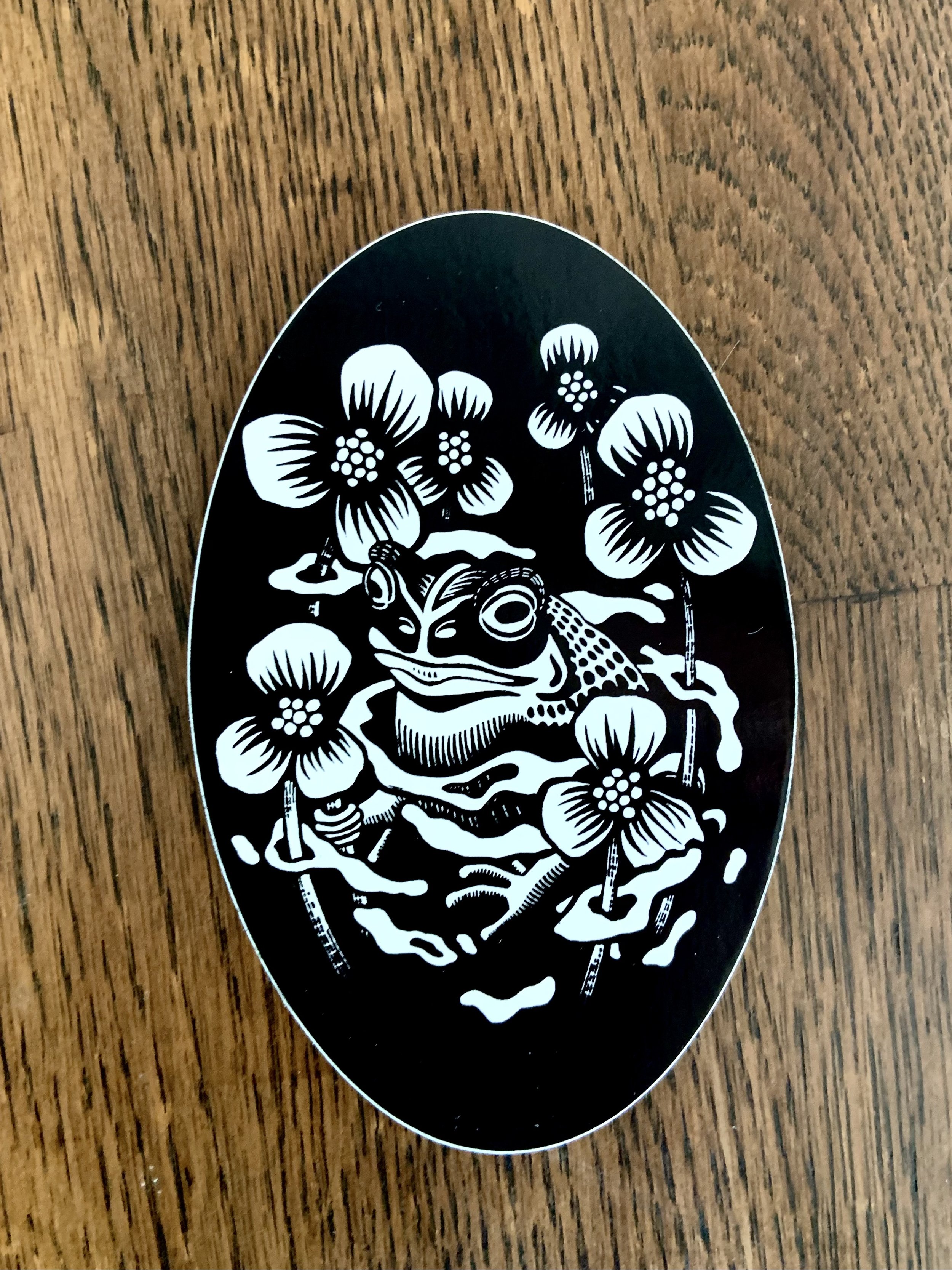 Toad Sage sticker