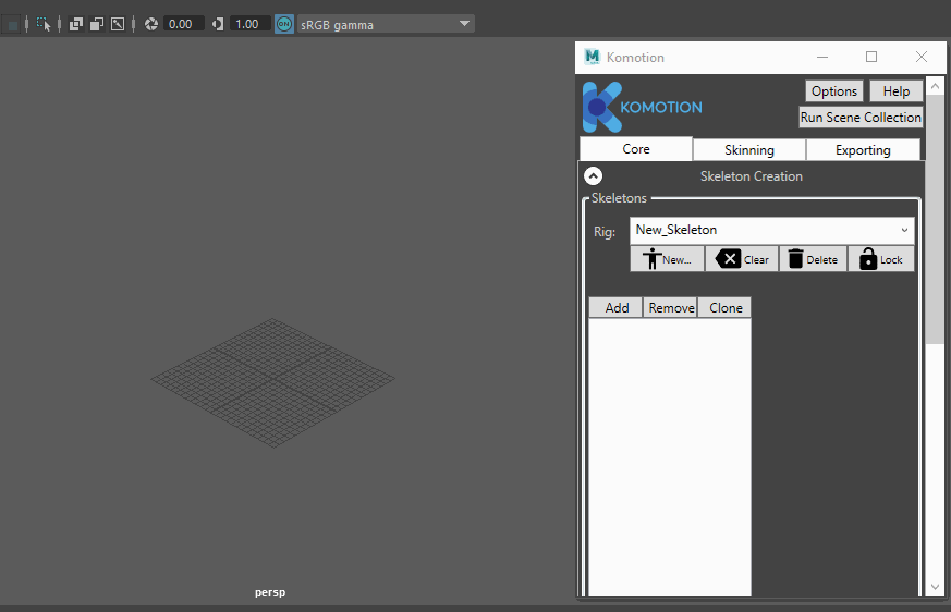 Deleting an Empty Komotion Rig