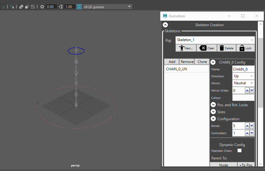 If Komotion Chains exist in the scene, they will also be deleted