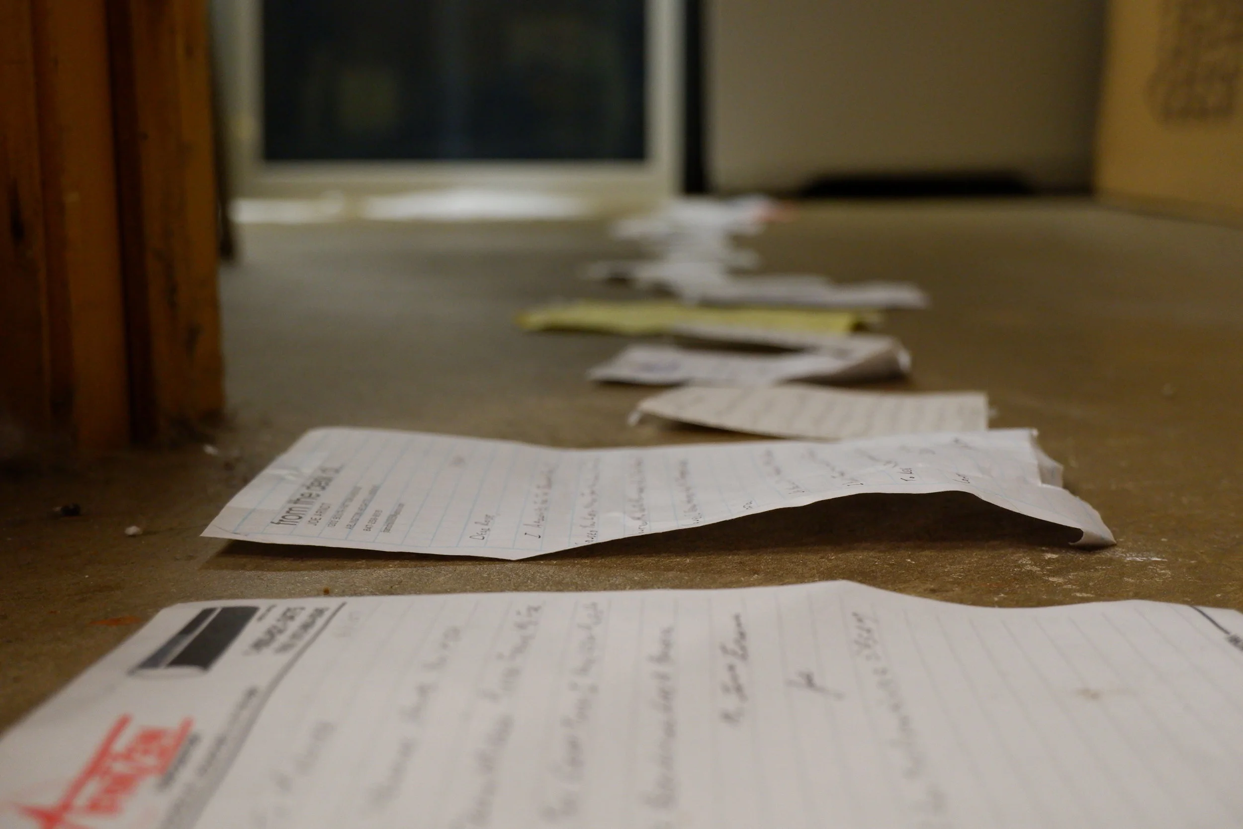 notes on the floor again.JPG