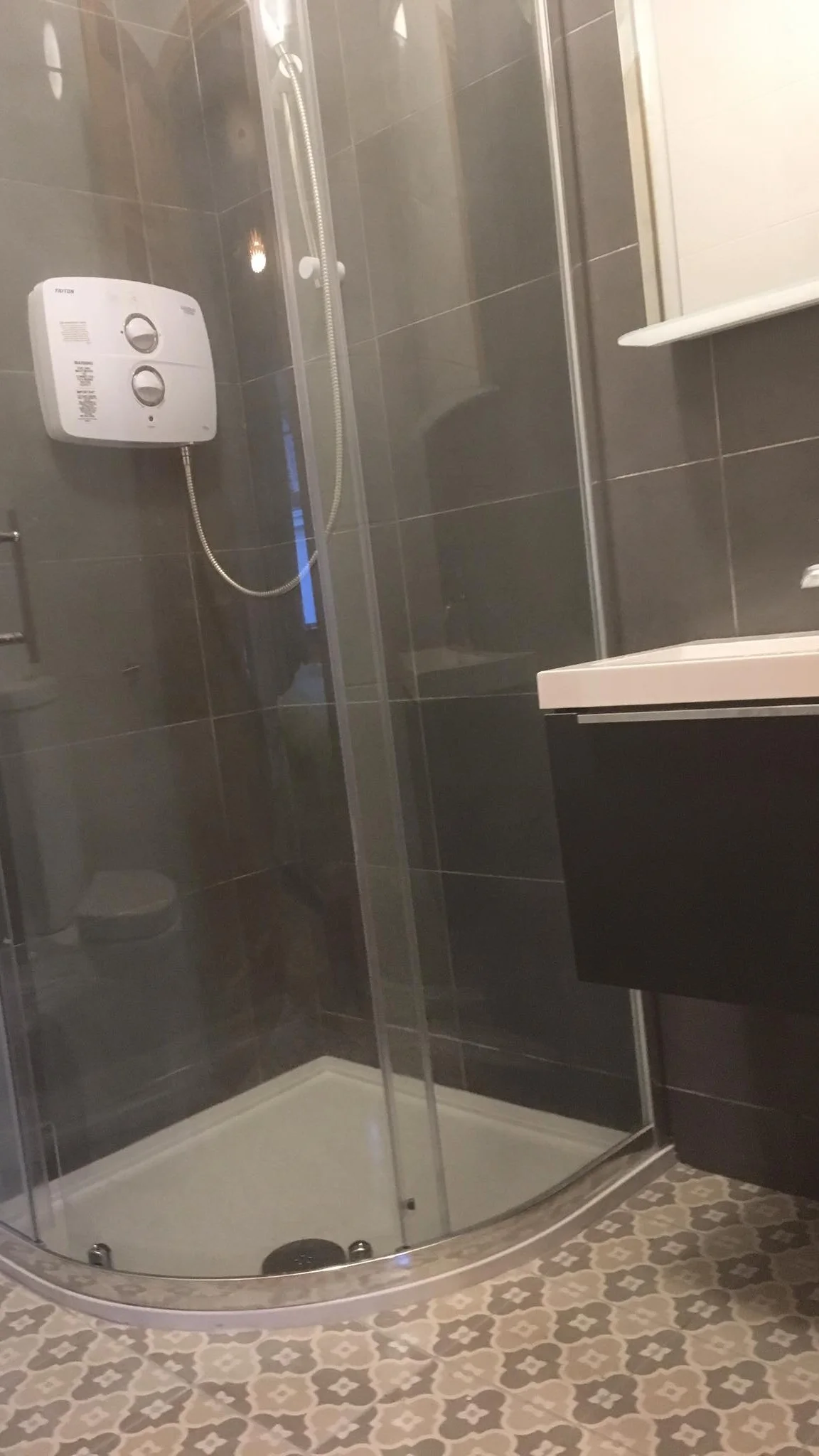 Bathroom renovation - shower and sink
