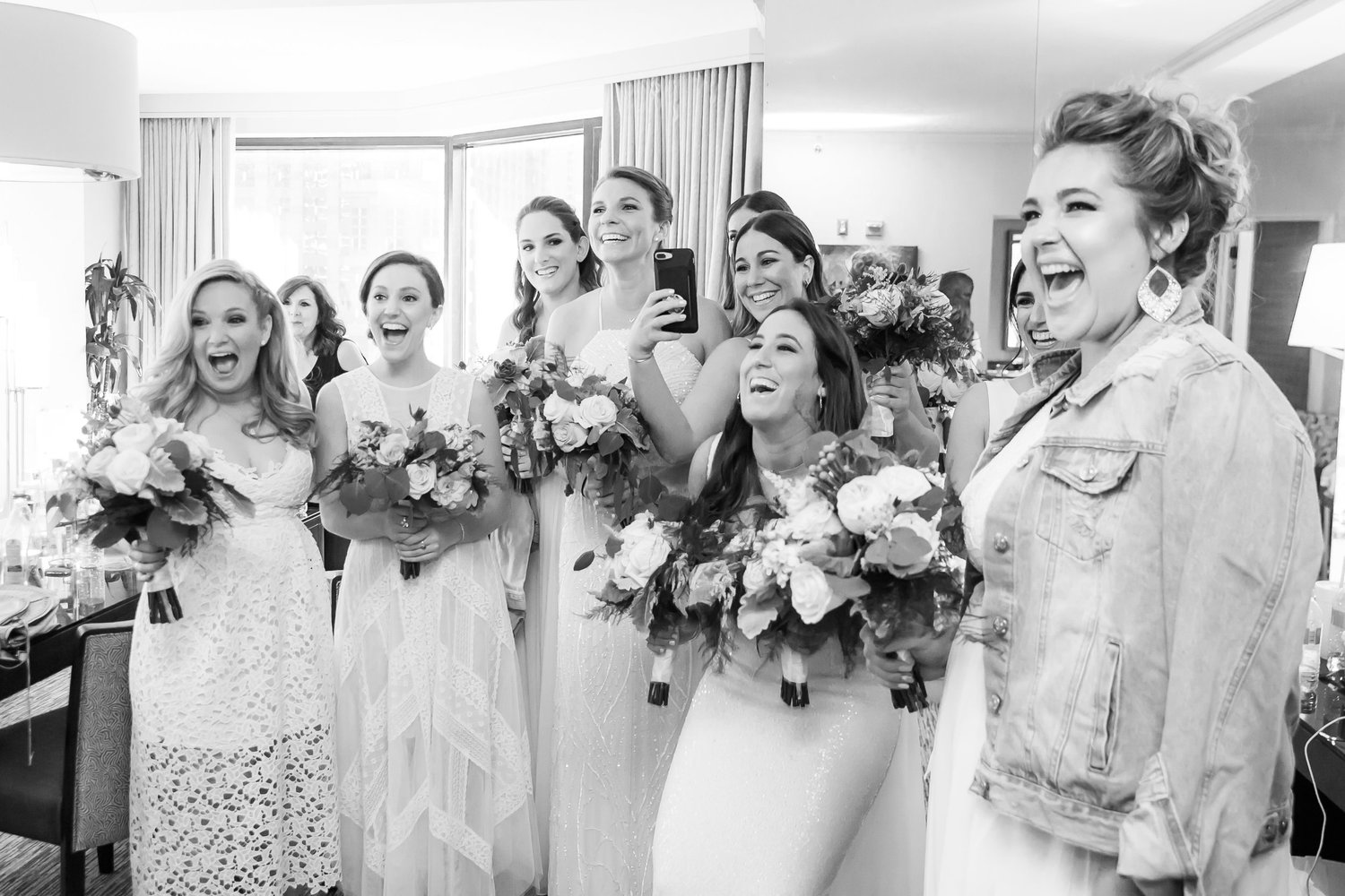 wedding dress reveal party Dress Reveal Parties Katherine Traeger