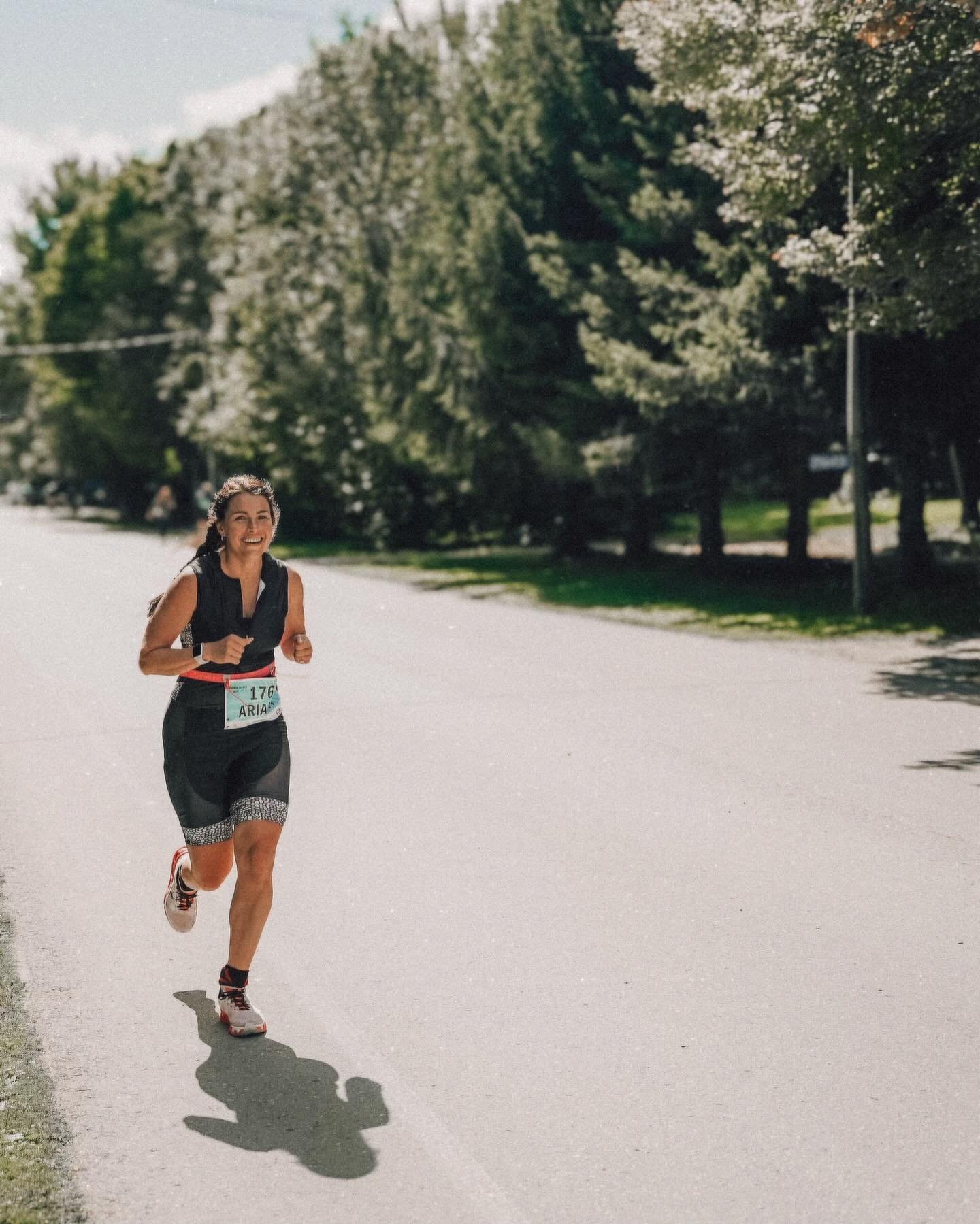 A month ago I did my first triathlon ever. 
And then two week later I did another one. 

1500 meter swim.
40 km bike. 
10 km run. 
Just over three hours. 

For some of you those distances are a walk in the park; for others these distances would feel 