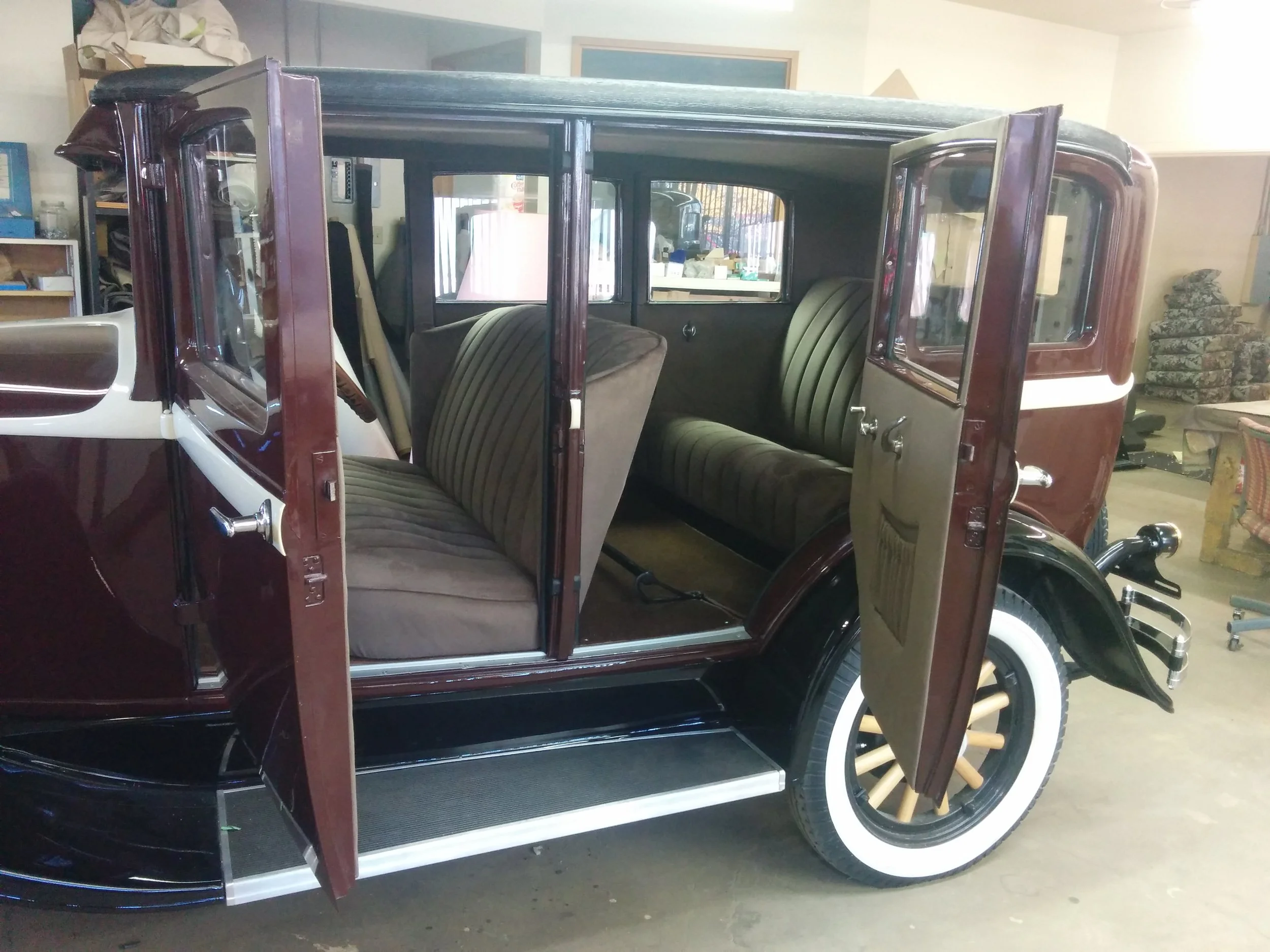 Door panels and seats redone