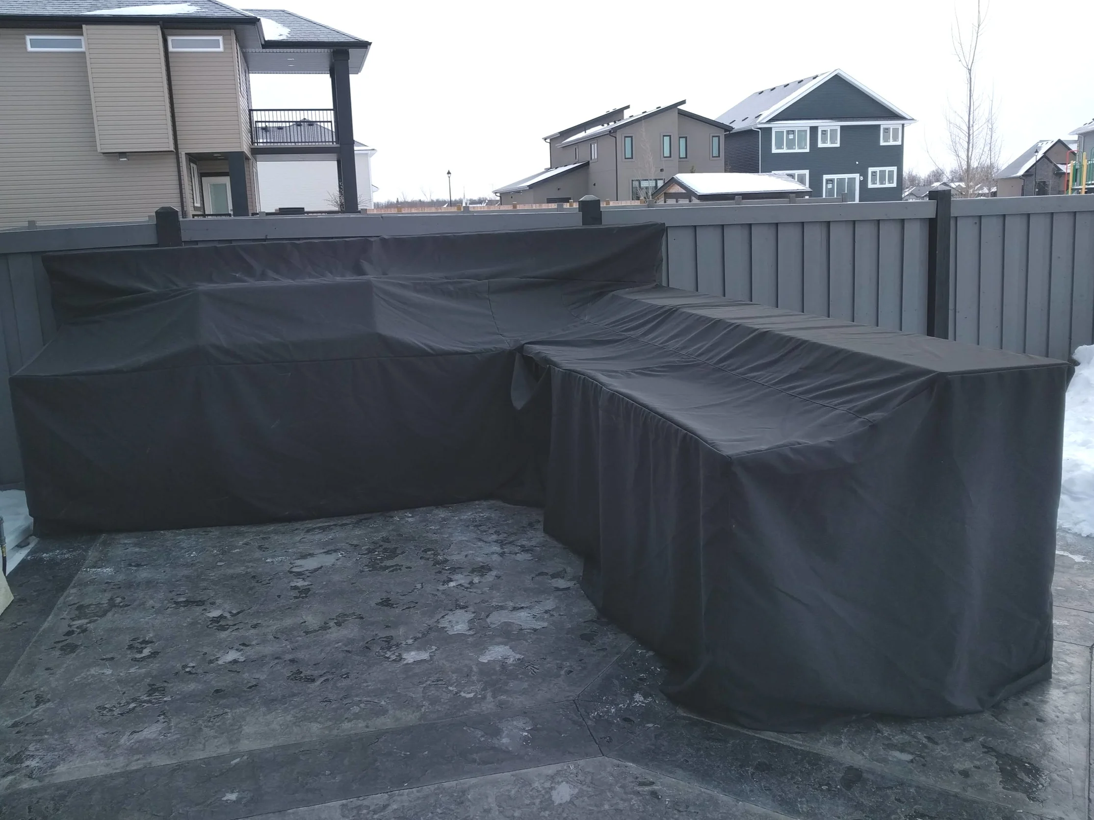 Custom BBQ and cook area cover