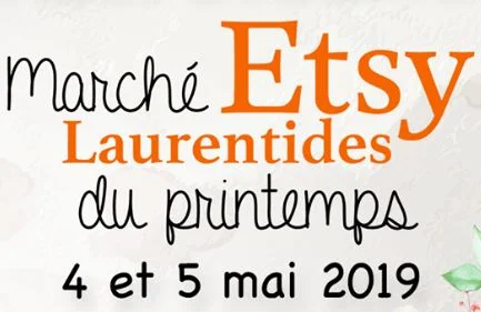 Marché Etsy Laurentides du Printemps