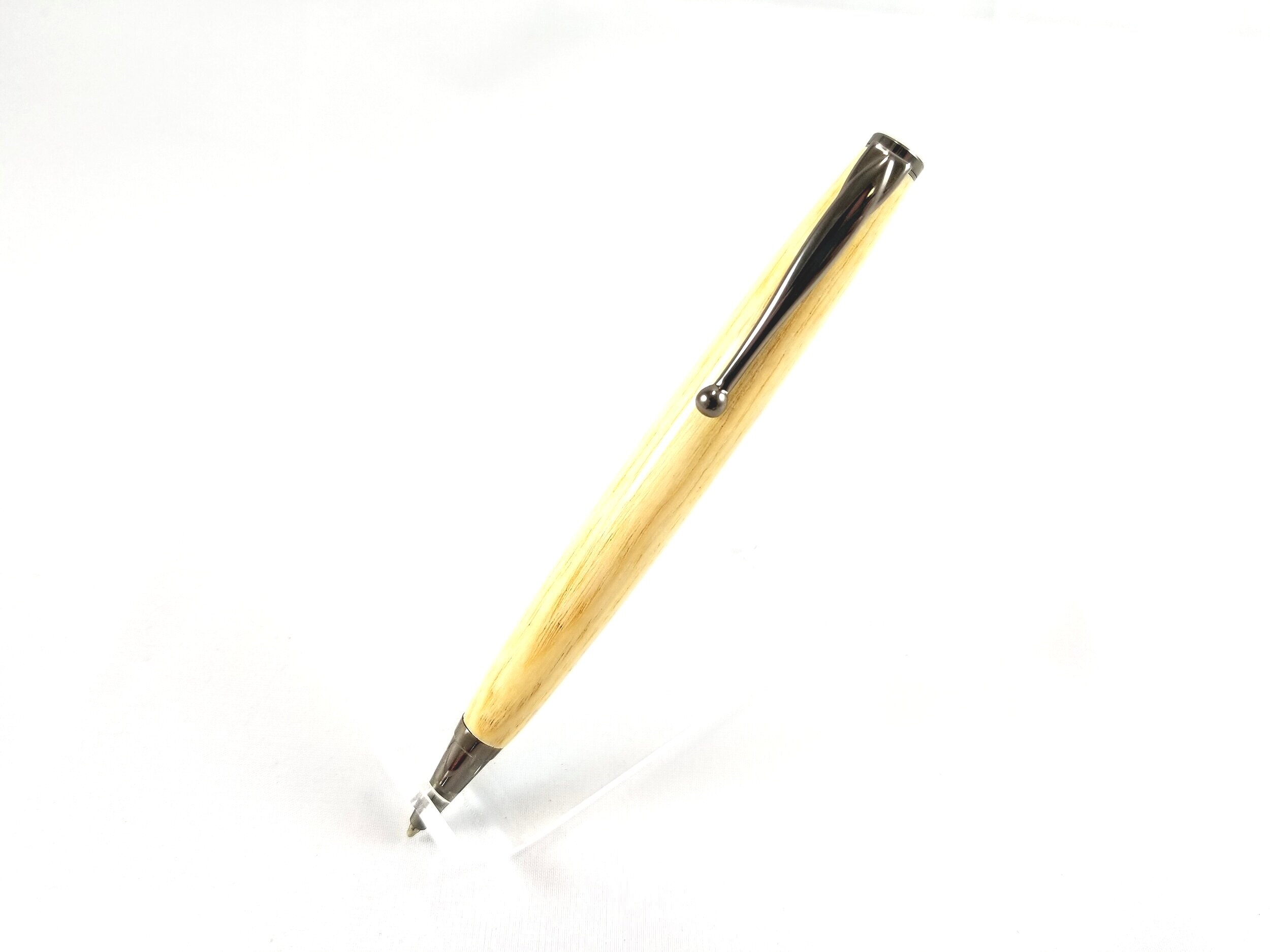 Stylo à bille slimline modifié en frêne