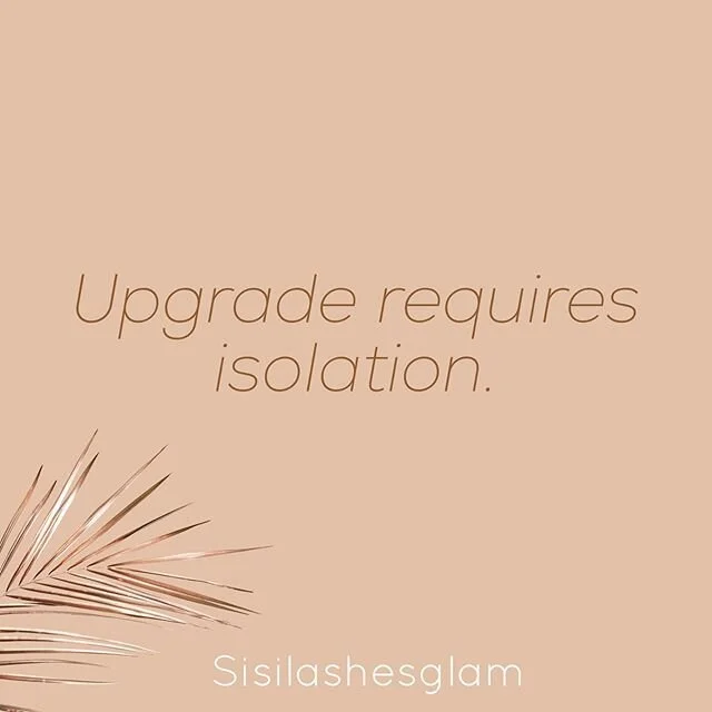 I S O L A T I O N .
.
.

Is often required to enter you&rsquo;re zone of creativity and productivity. You can choose to look at the lockdown through a different perspective. .
.
.
.
.
.
.
. #sisilashes #sisilashes #higherselfmeditation #standoutforgo