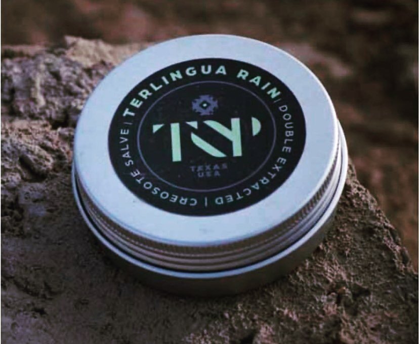 The Terlingua Oasis Project just joined the Big Bend Chamber of Commerce! Handmade salves are just the start of their skin care line! Check them out at www.Terlinguarain.com @top_perma #creosote #salve #skincare #desertlife #chihuahuandesert #bigbend