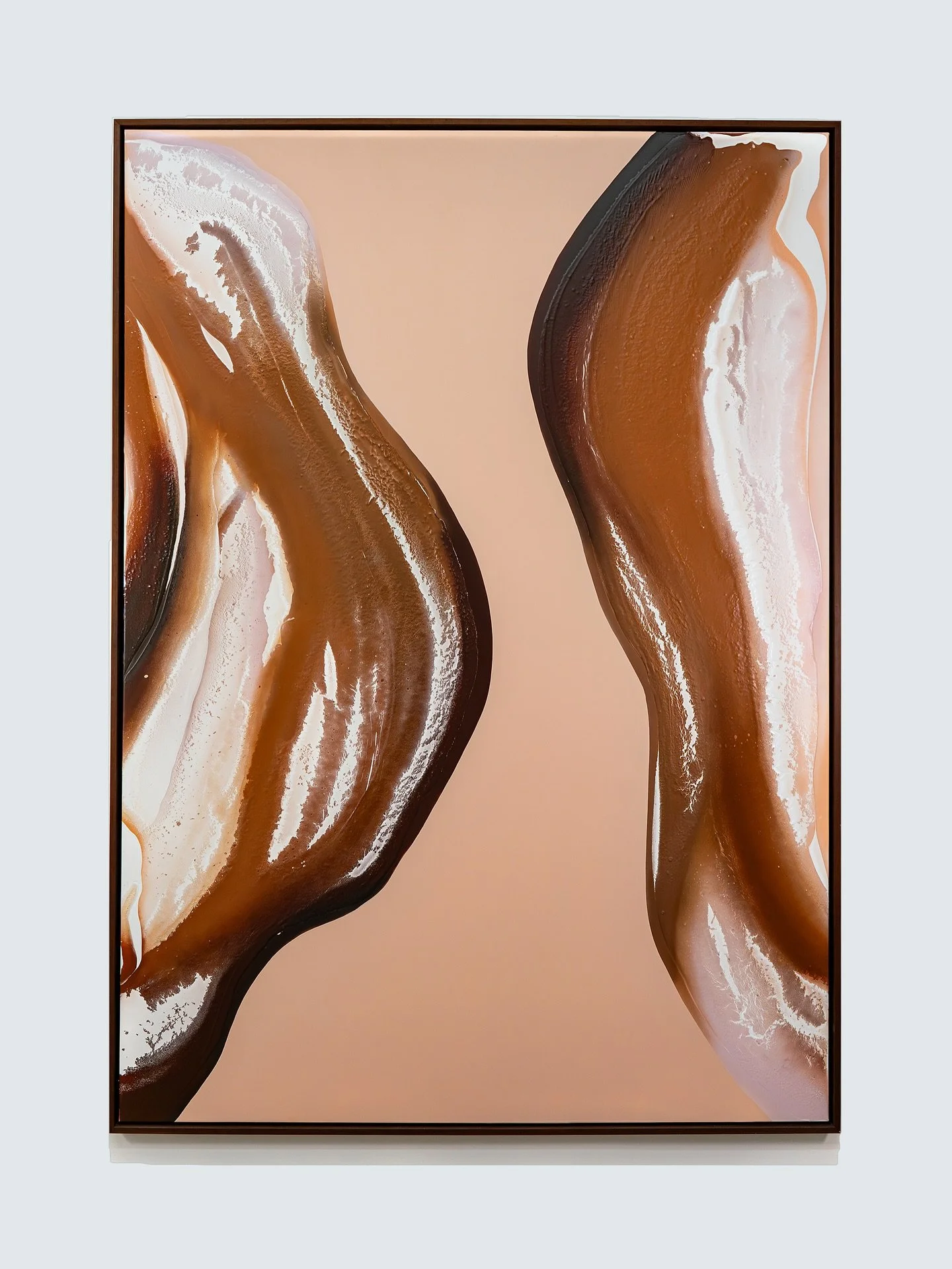 &ldquo;Energy Patterns&rdquo;. Latex and spray paint on canvas. Channeling the unseen frequencies through color and pattern. ✨