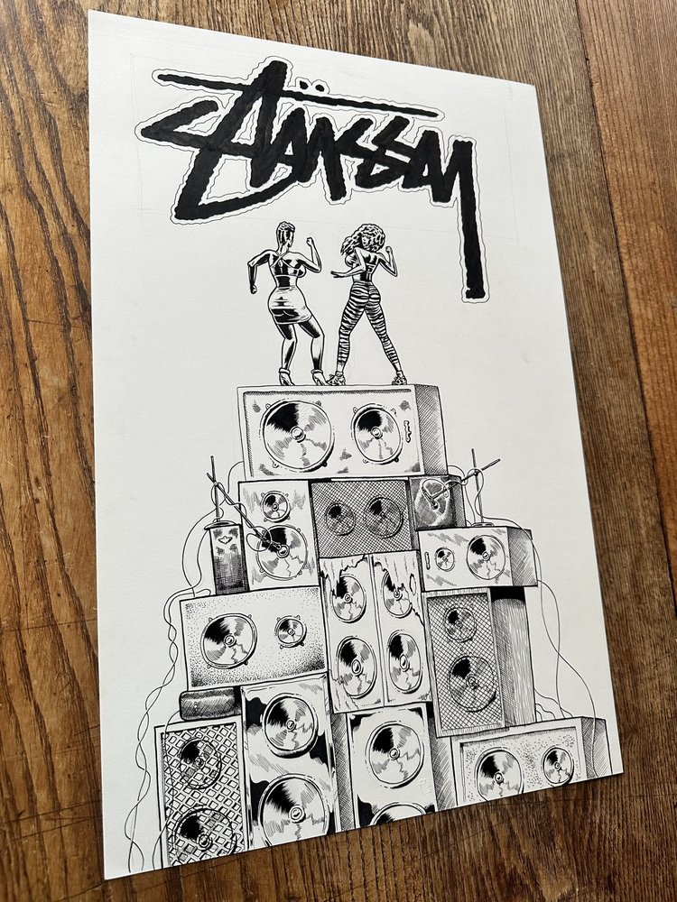 STÜSSY SHIRT — BENJAMIN MARRA