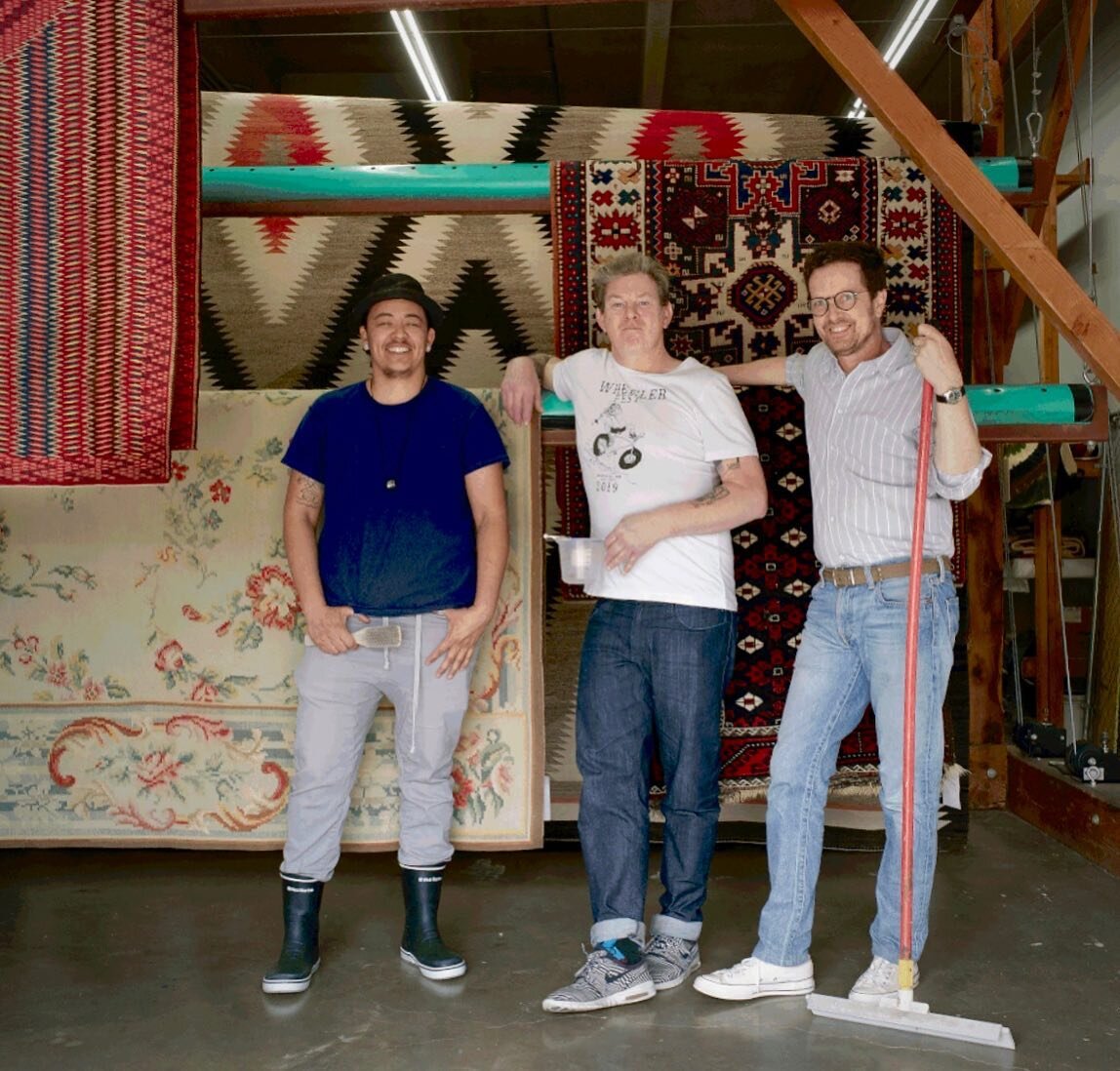 New Mexico&rsquo;s most experienced rug cleaning crew&mdash;it&rsquo;s an honor working on such amazing textiles from all over the country. Free pick up and delivery in Santa Fe &amp; Albuquerque, shipping nationwide.  #navajorug #orientalrug #newmex
