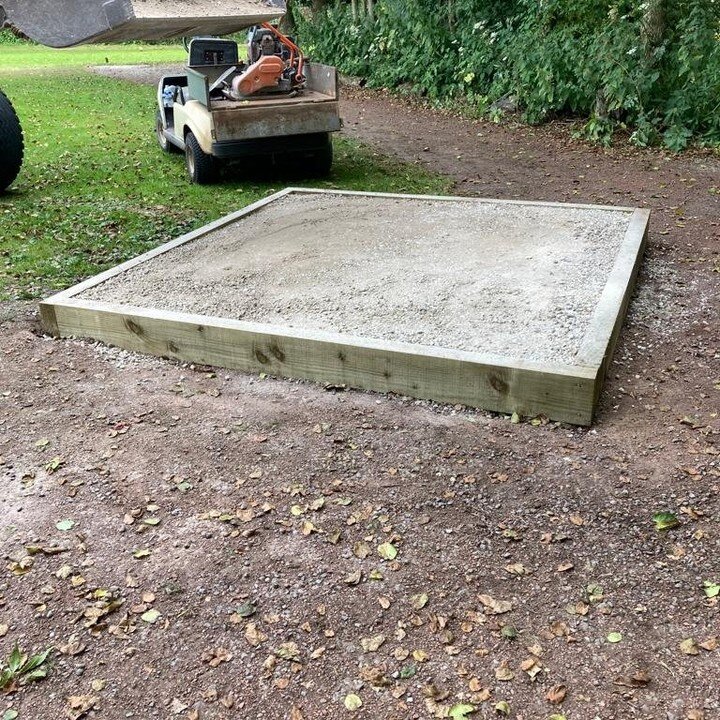 We may still be in the height of summer but preparations are well underway for our Winter season. 

We have recently build a number of winter tee boxes.
