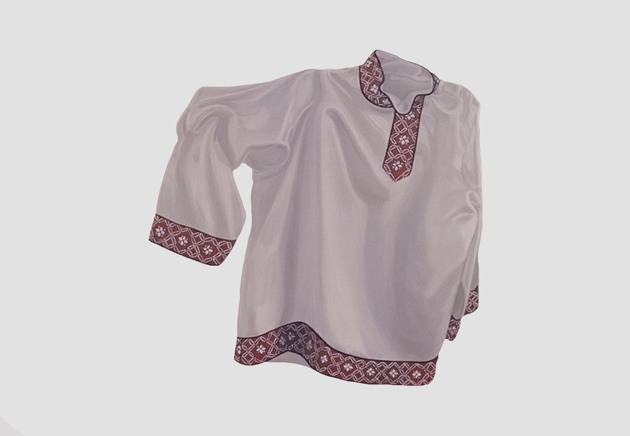  Cossack Shirt, 40 x 41”, 1974 