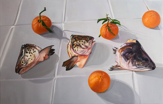 Fish Heads With Oranges