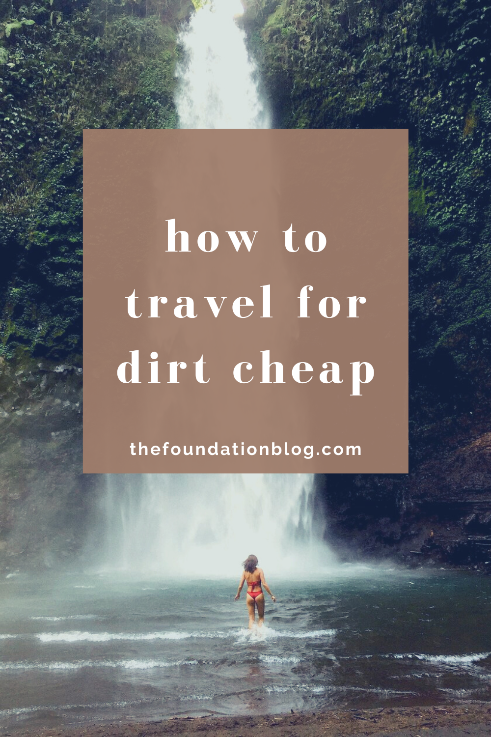 Travel for cheap