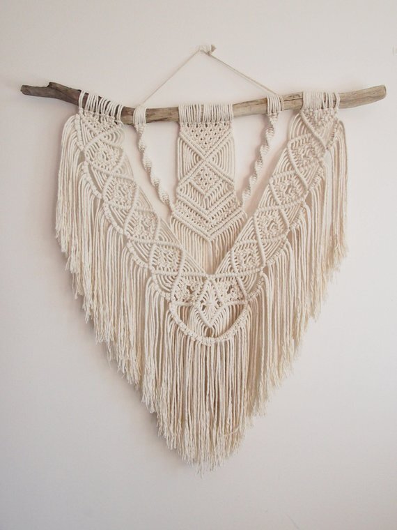 macrame wall hanging