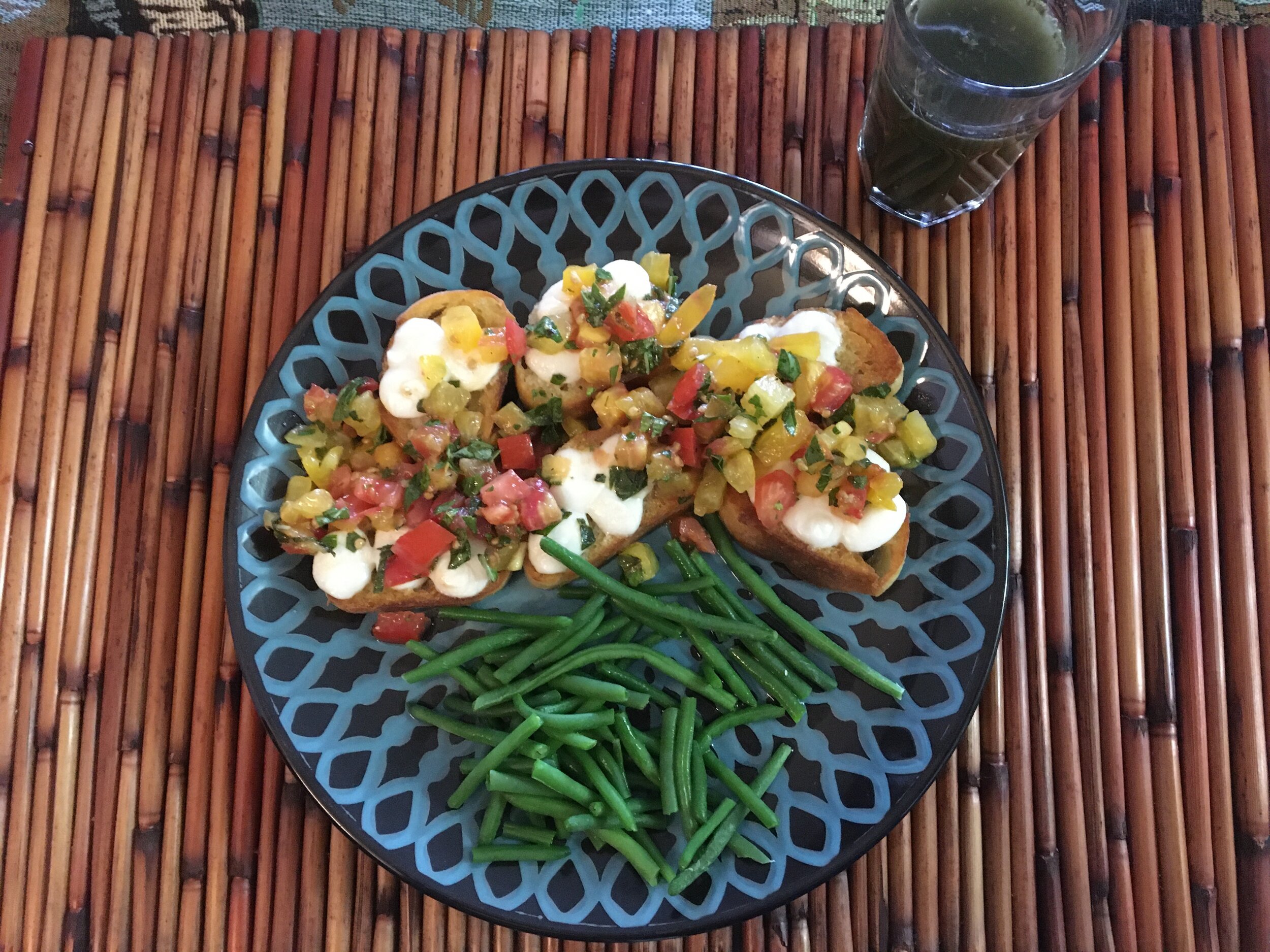 Heirloom Bruschetta Toasts