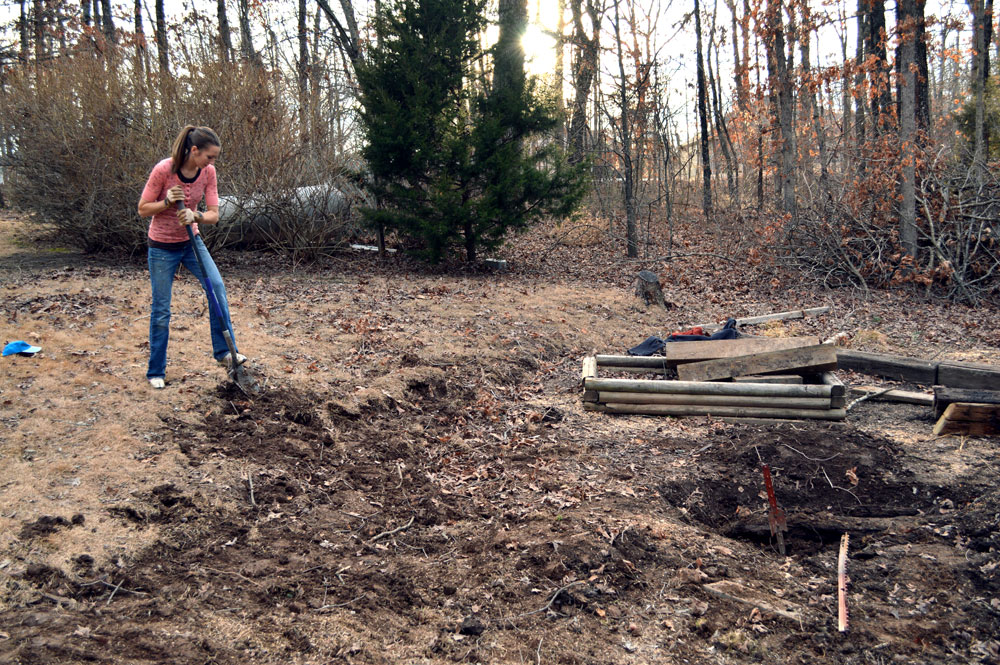 Building our Garden- February 2014