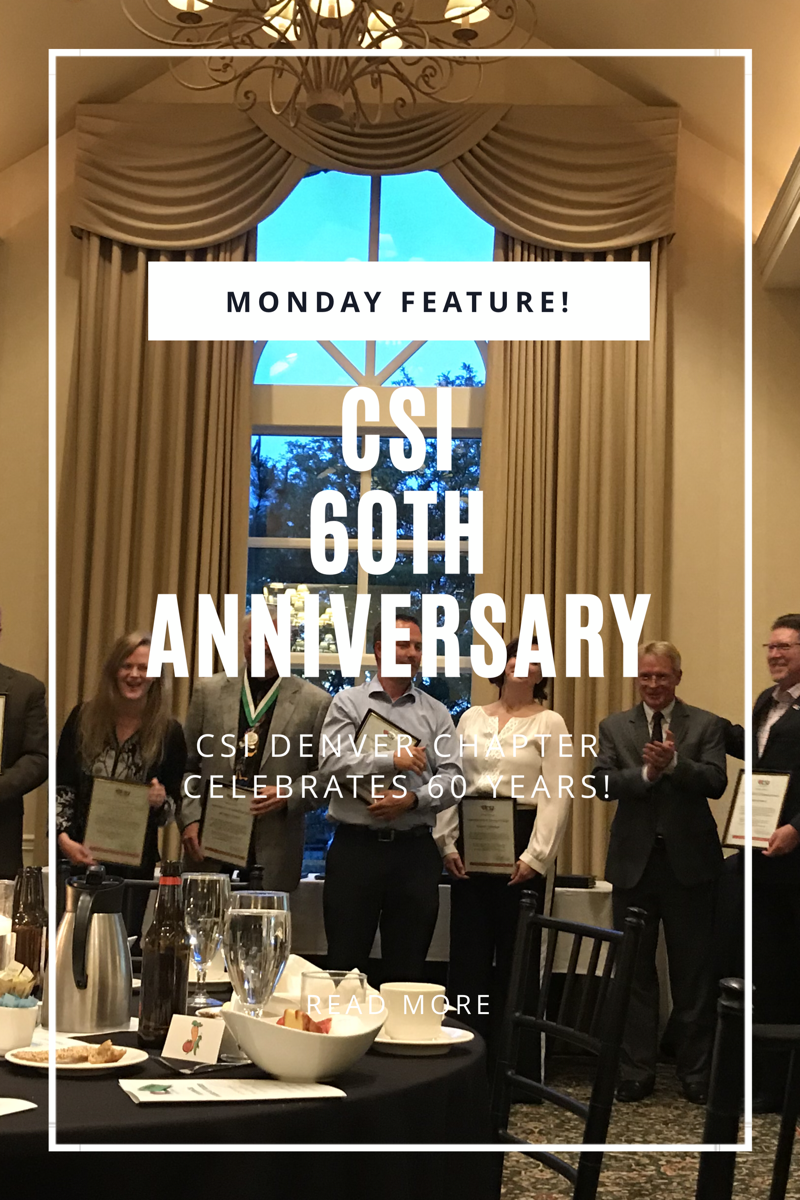 CSI Denver's 60th Anniversary