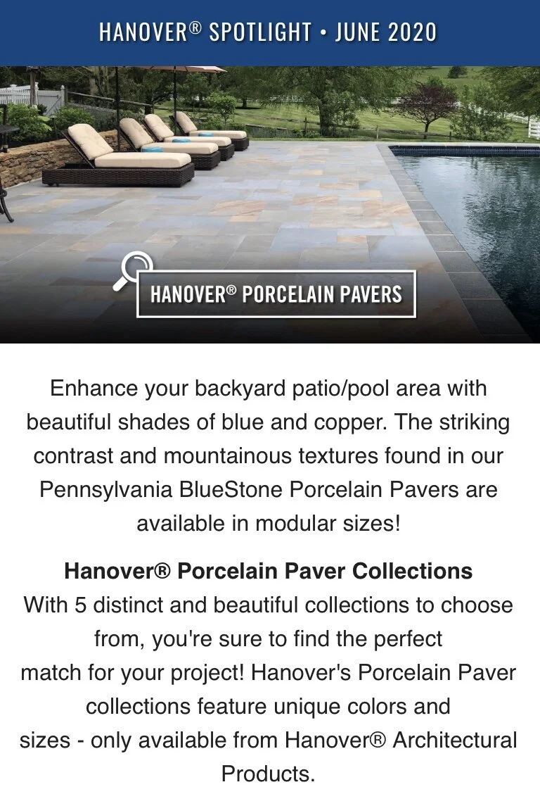 porcelain paver patio on Hanover Porcelain Pavers Steve Kane S Sale S Consulting