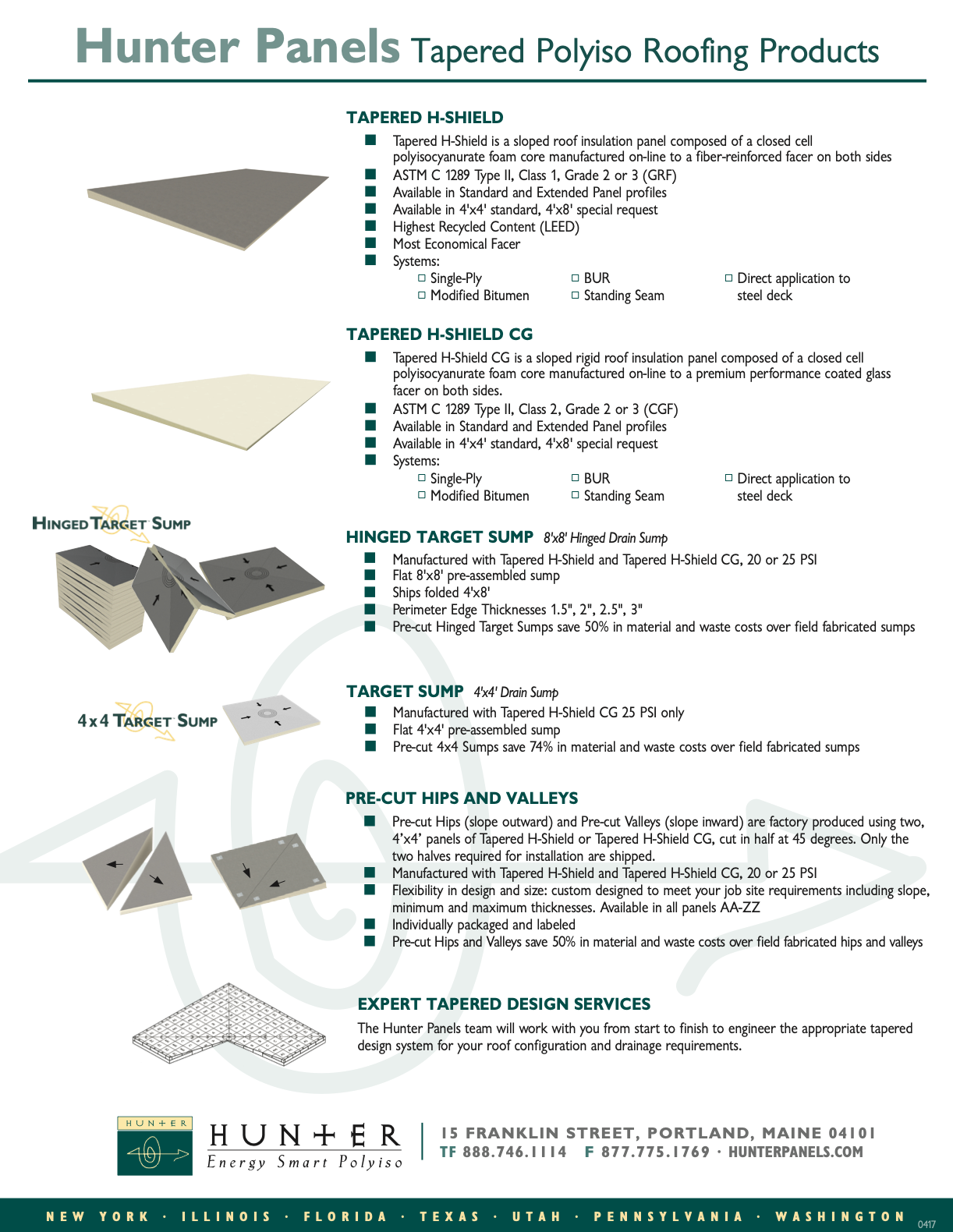 Hunter panels, Buy insulation panels from hunter