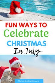 christmas in July dinner with Santa &amp; Mrs. Claus