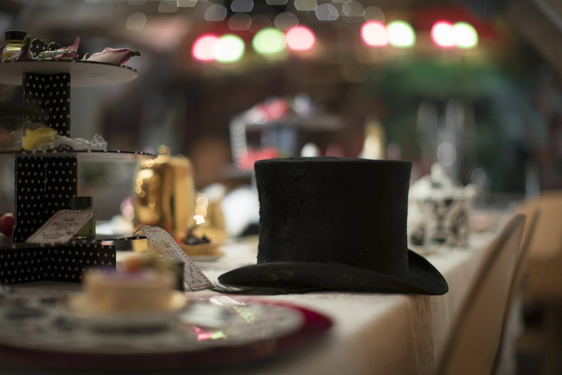 Bordello Banquets in house catering - Mad Hatters tea party