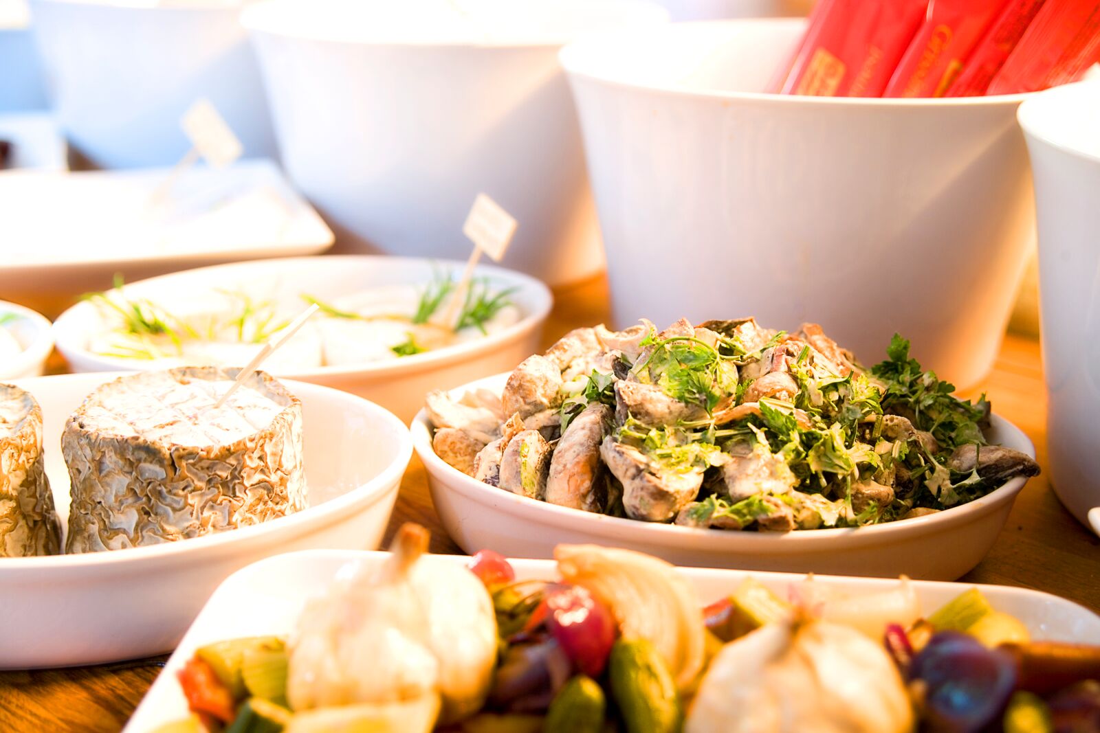 Bordello Banquets catering - locally produced, artisan food, stylishly displayed buffets and dinners, in a riot of colour, rich in taste.