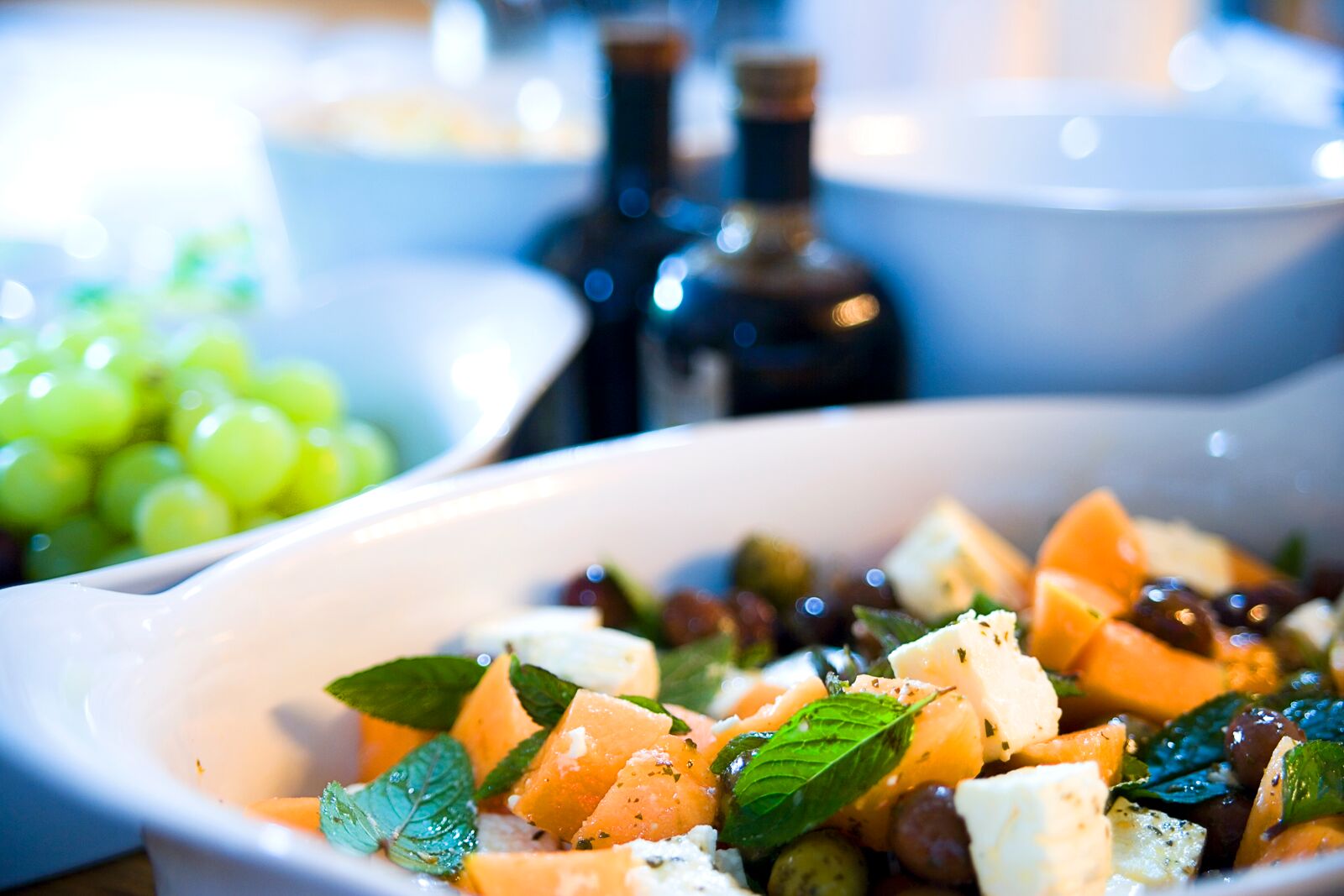 Bordello Banquets catering - locally produced, artisan food, stylishly displayed buffets and dinners, in a riot of colour, rich in taste.