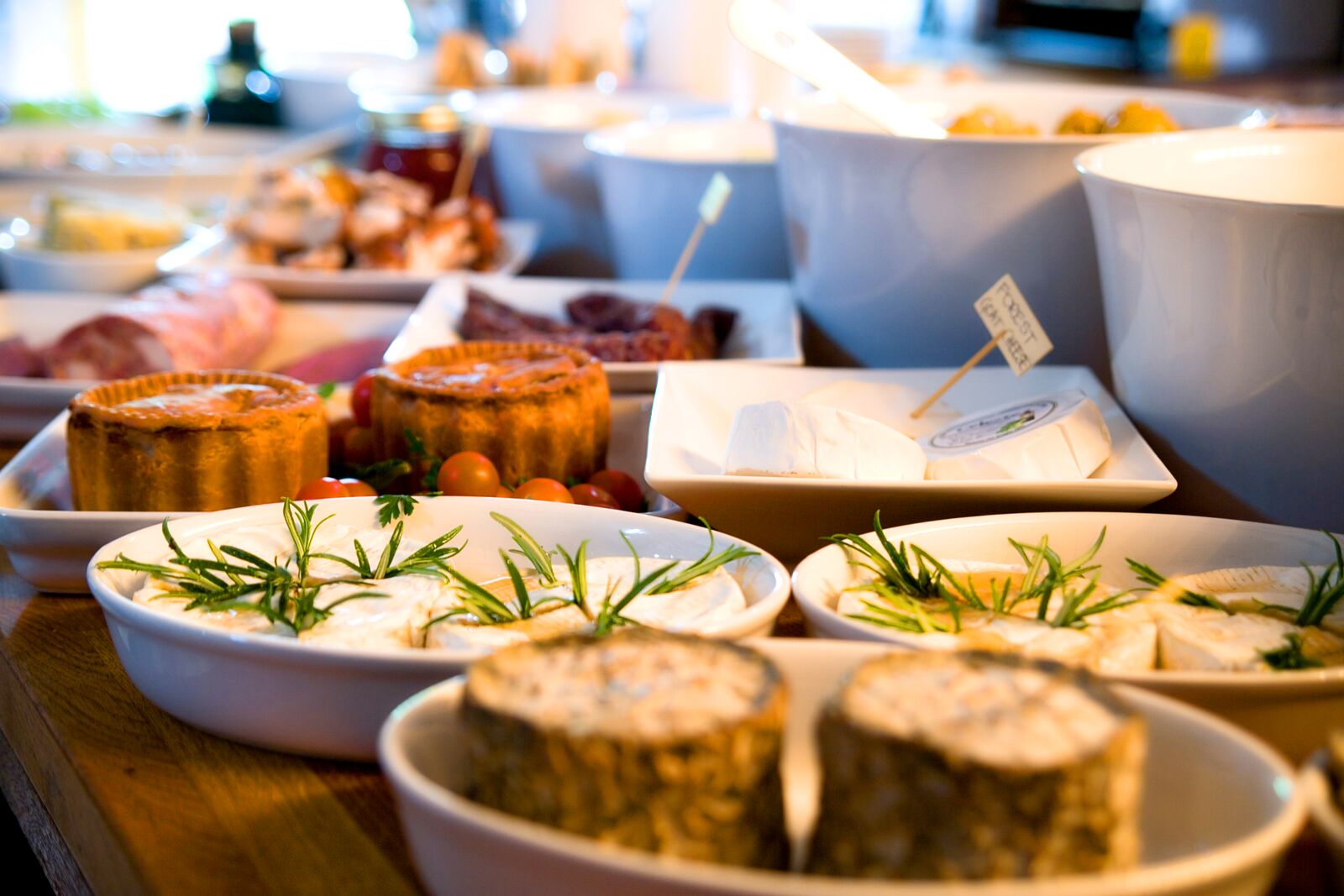 Bordello Banquets catering - locally produced, artisan food, stylishly displayed buffets and dinners, in a riot of colour, rich in taste.