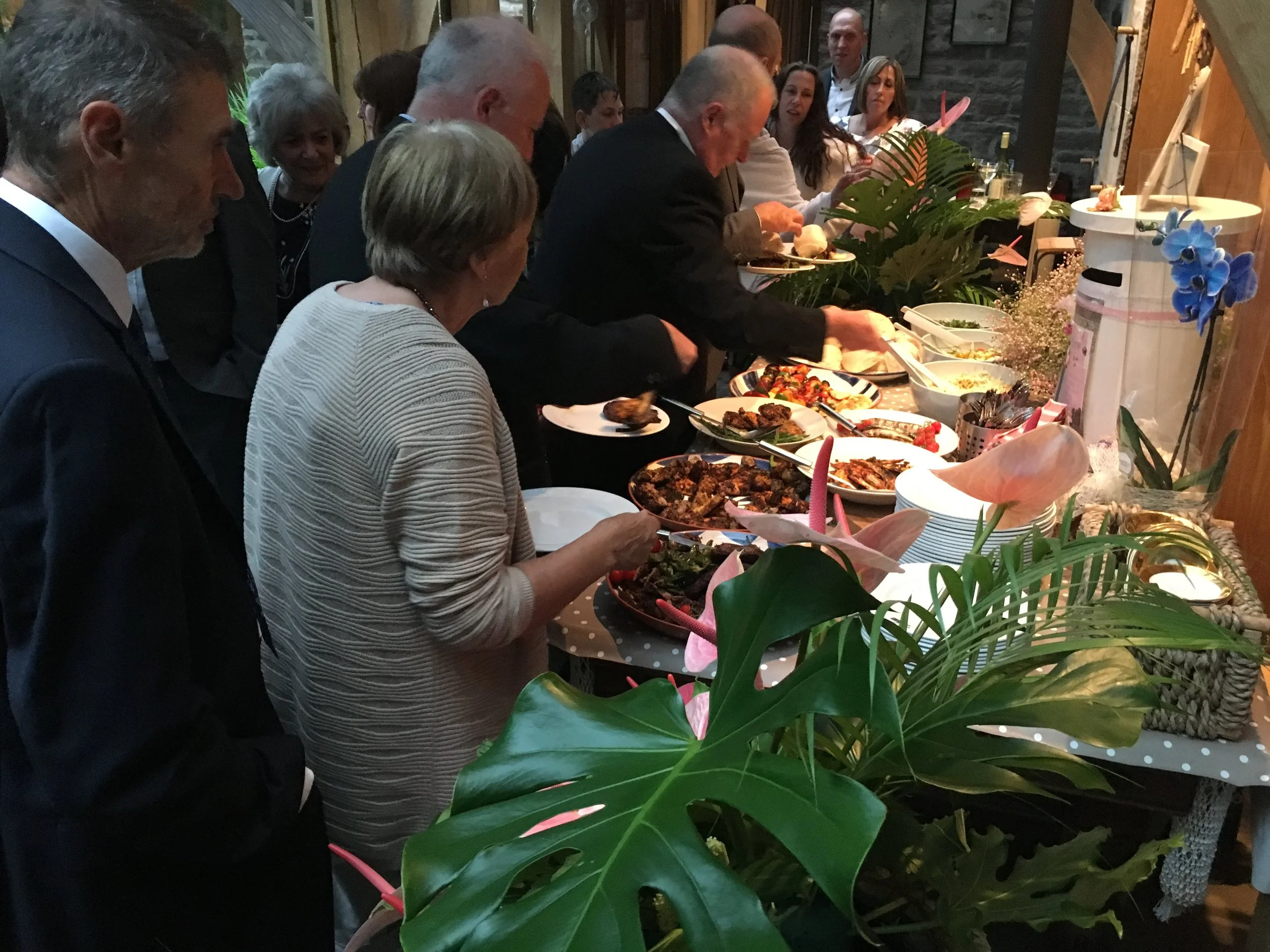 WEDDINGS Themed events and table styling are our speciality with a luscious smorgasbord of foods to please meat, fish, vegetarian, vegan, coeliac, free-from and fodmap diners.