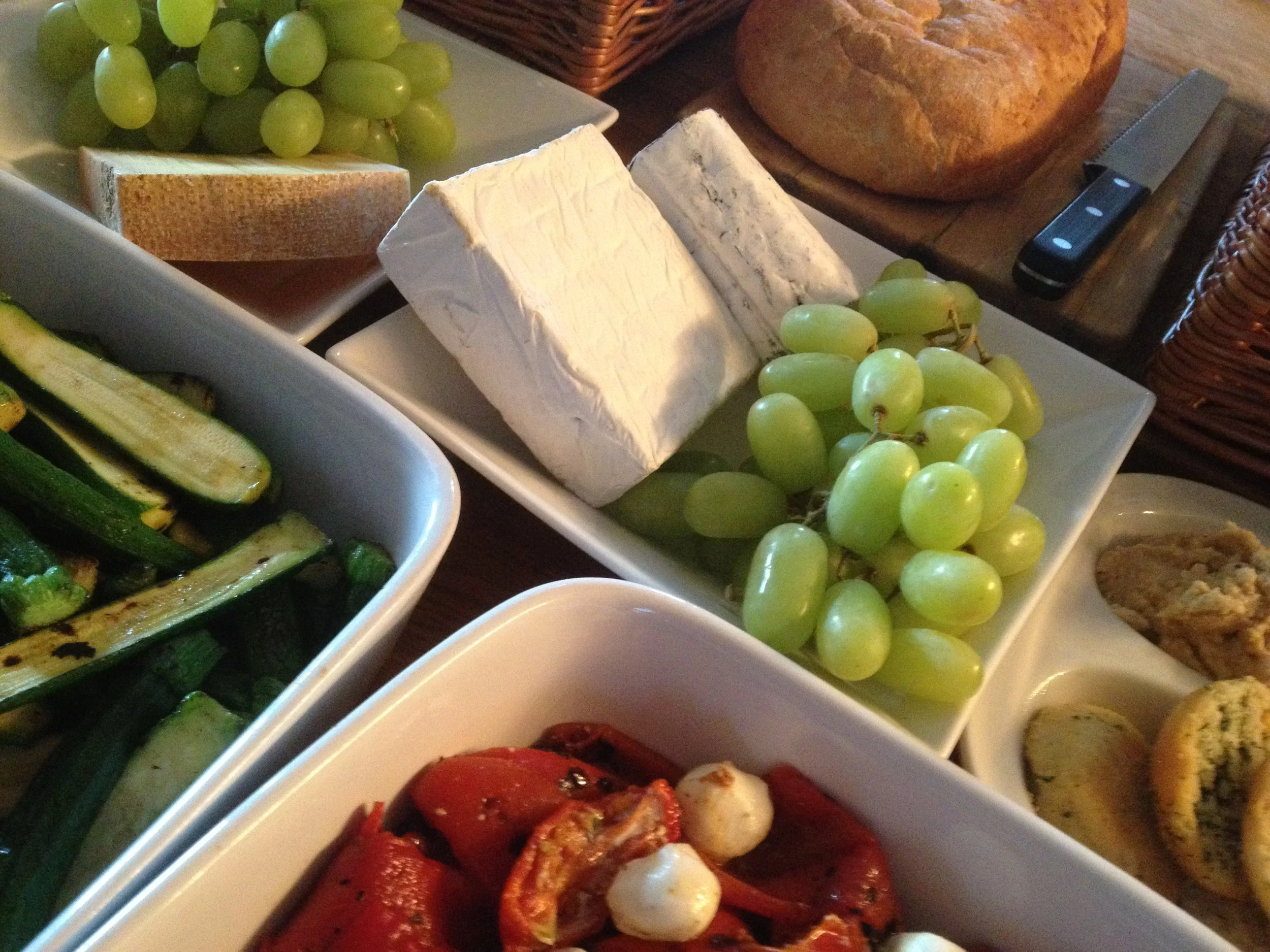 Tapas and mezze buffet