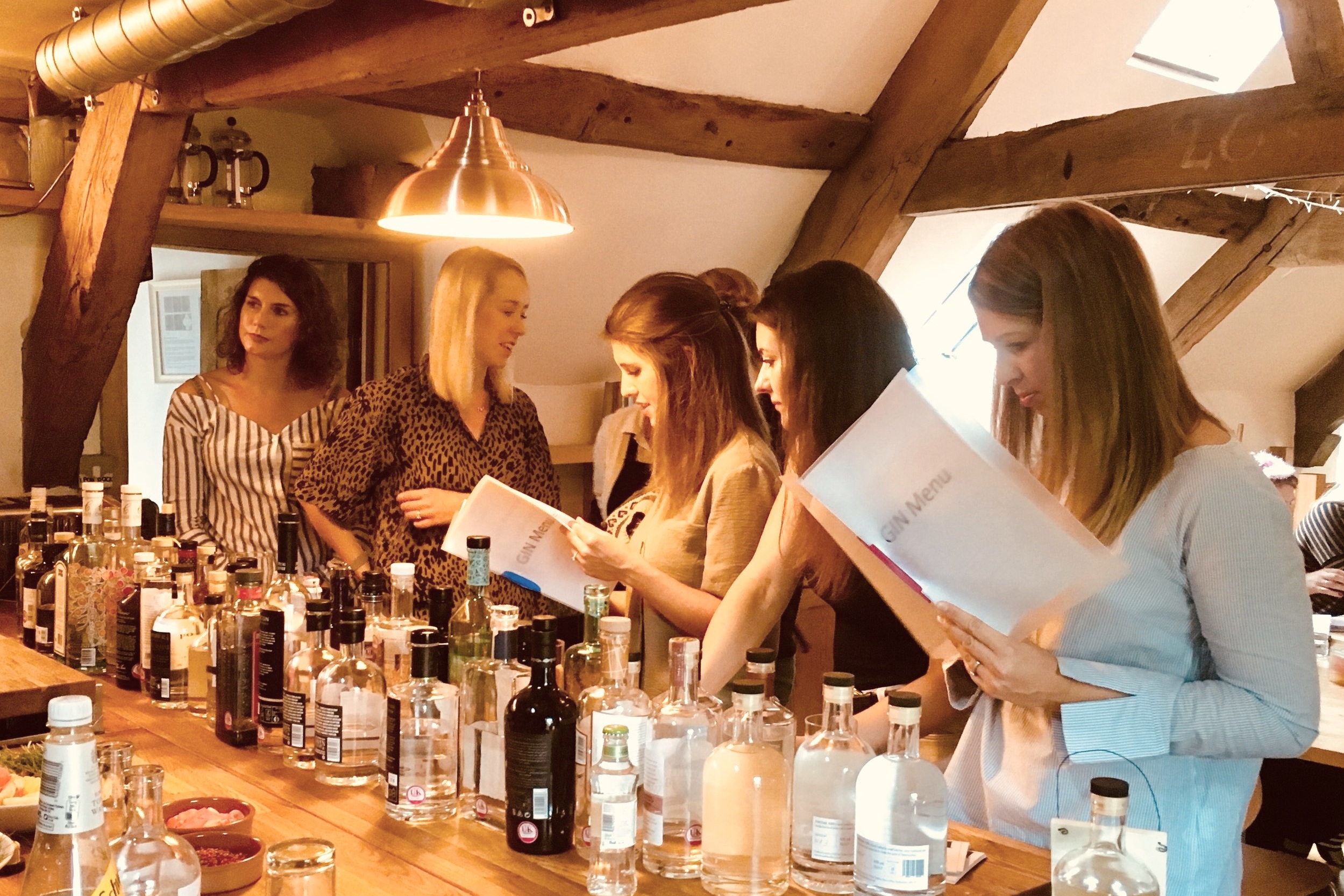 Private Gin Tasting experience with Foxtail Gin - learn about the medicinal origins of Gin &amp; tasting approach used to describe the ‘nose’, ‘intensity’ and flavour of each, then blend your own gin.