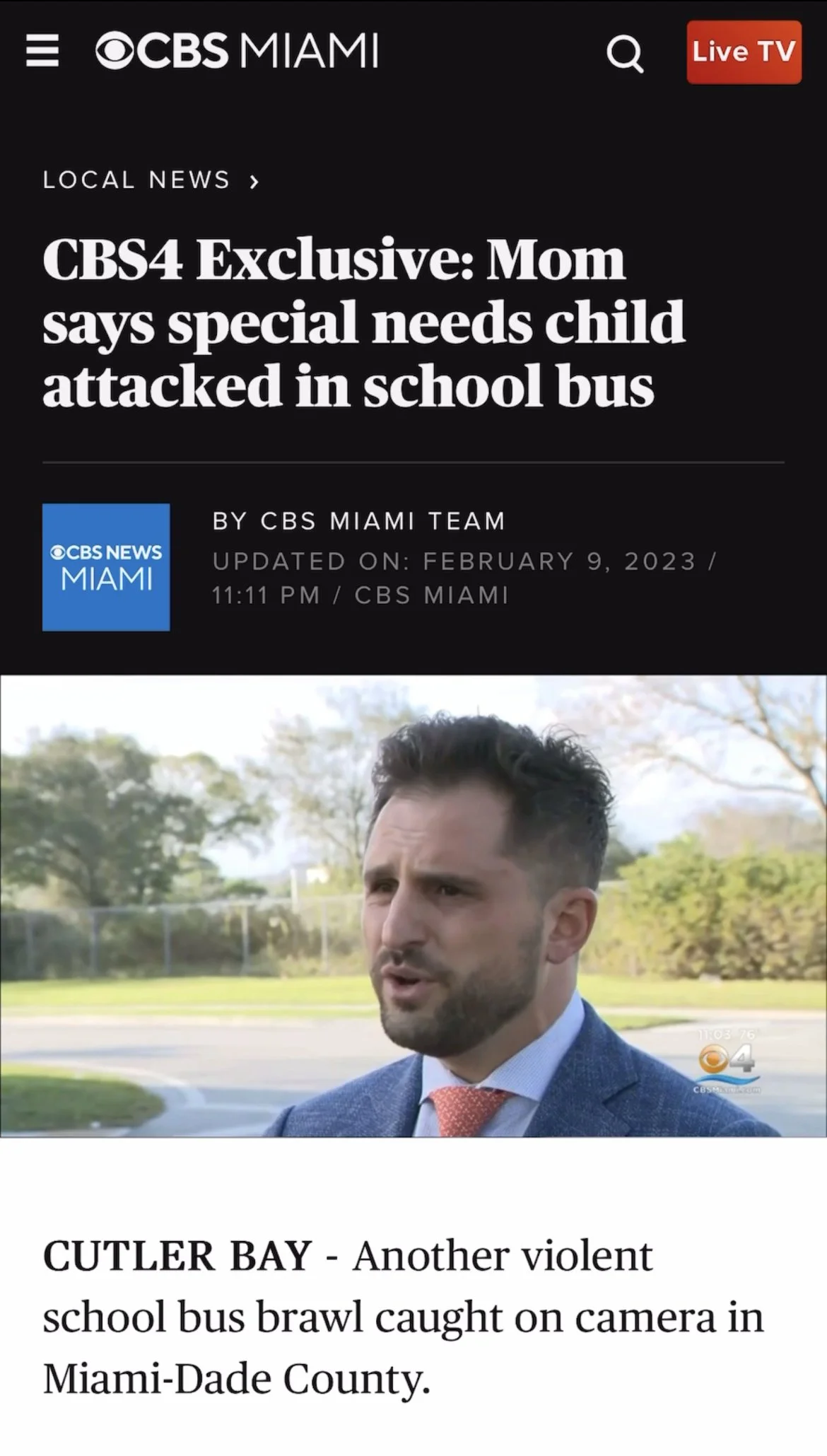 Student with Special Needs Attacked on School Bus: Mother Demands Action
