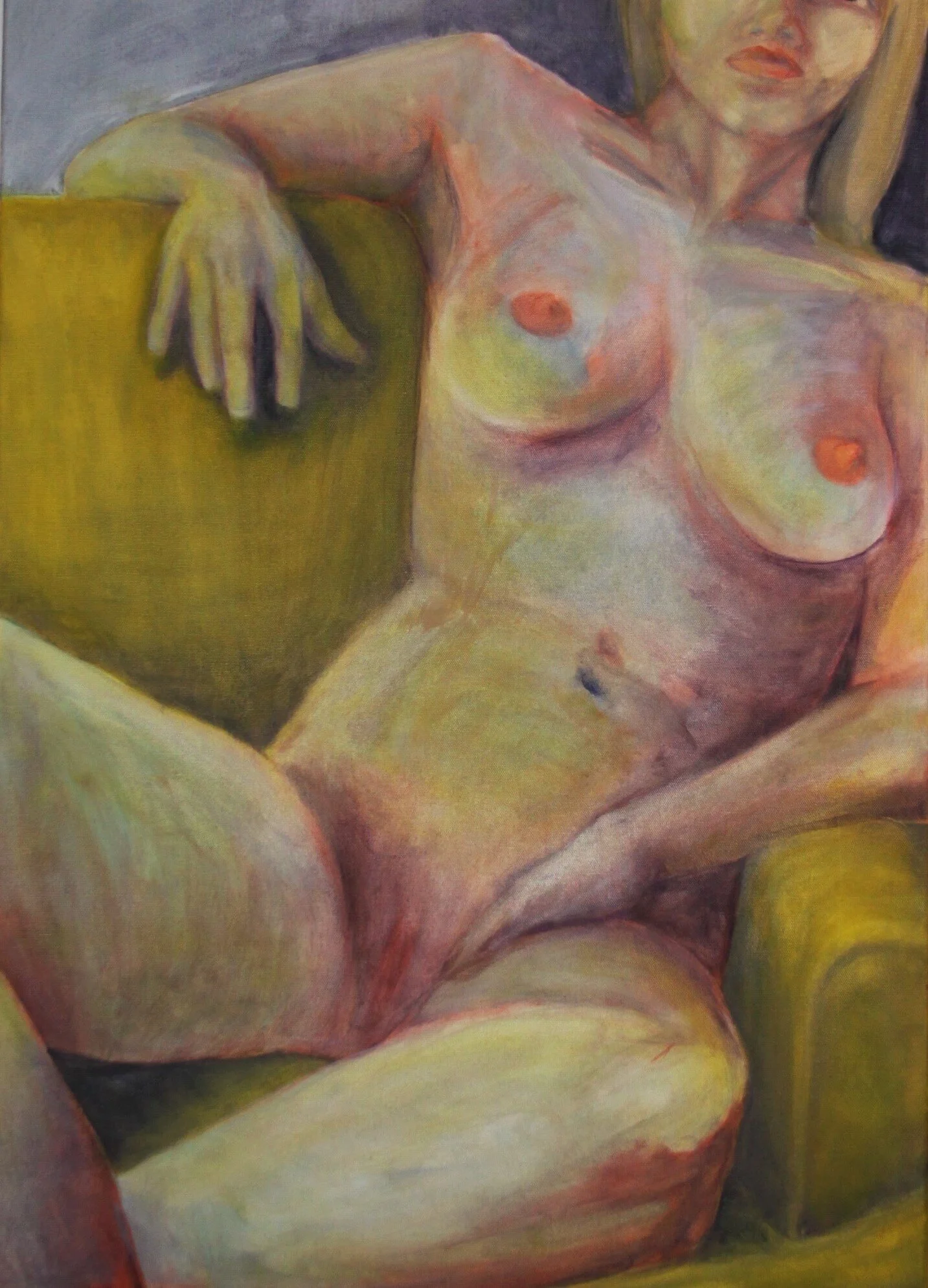 Panda in Leather Chair