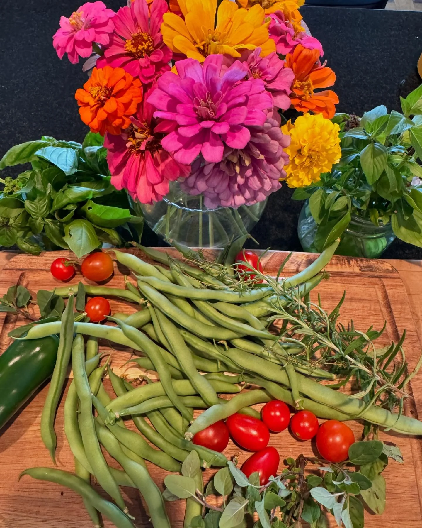 The Fruits of my Labor! 😉 Happy Labor Day! #laborday #growyourownfood #eathealthy #lowcountry