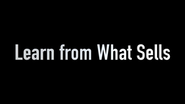 Learn from What Sells