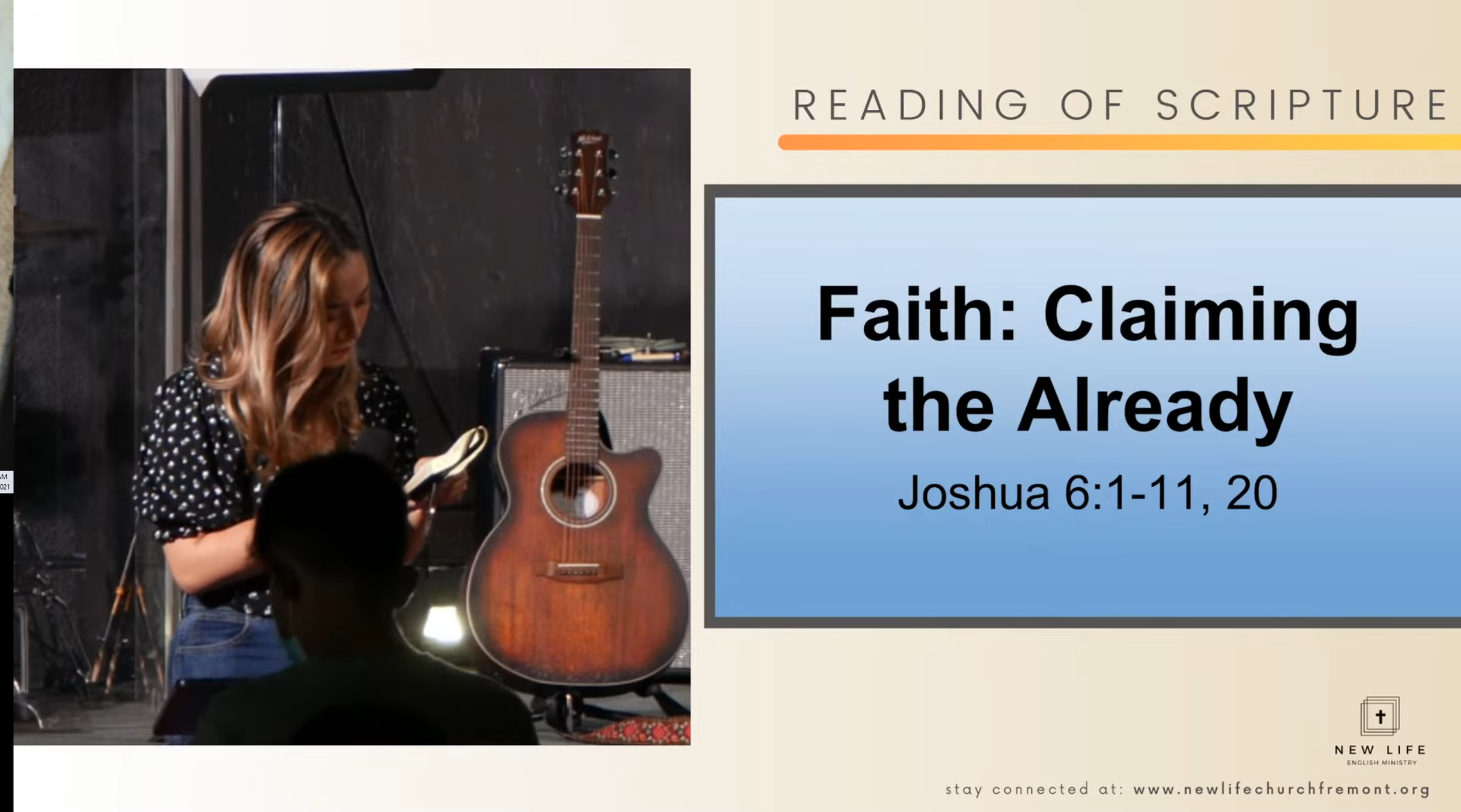 Faith: Claiming The Already (Joshua 6:1-11, 20)